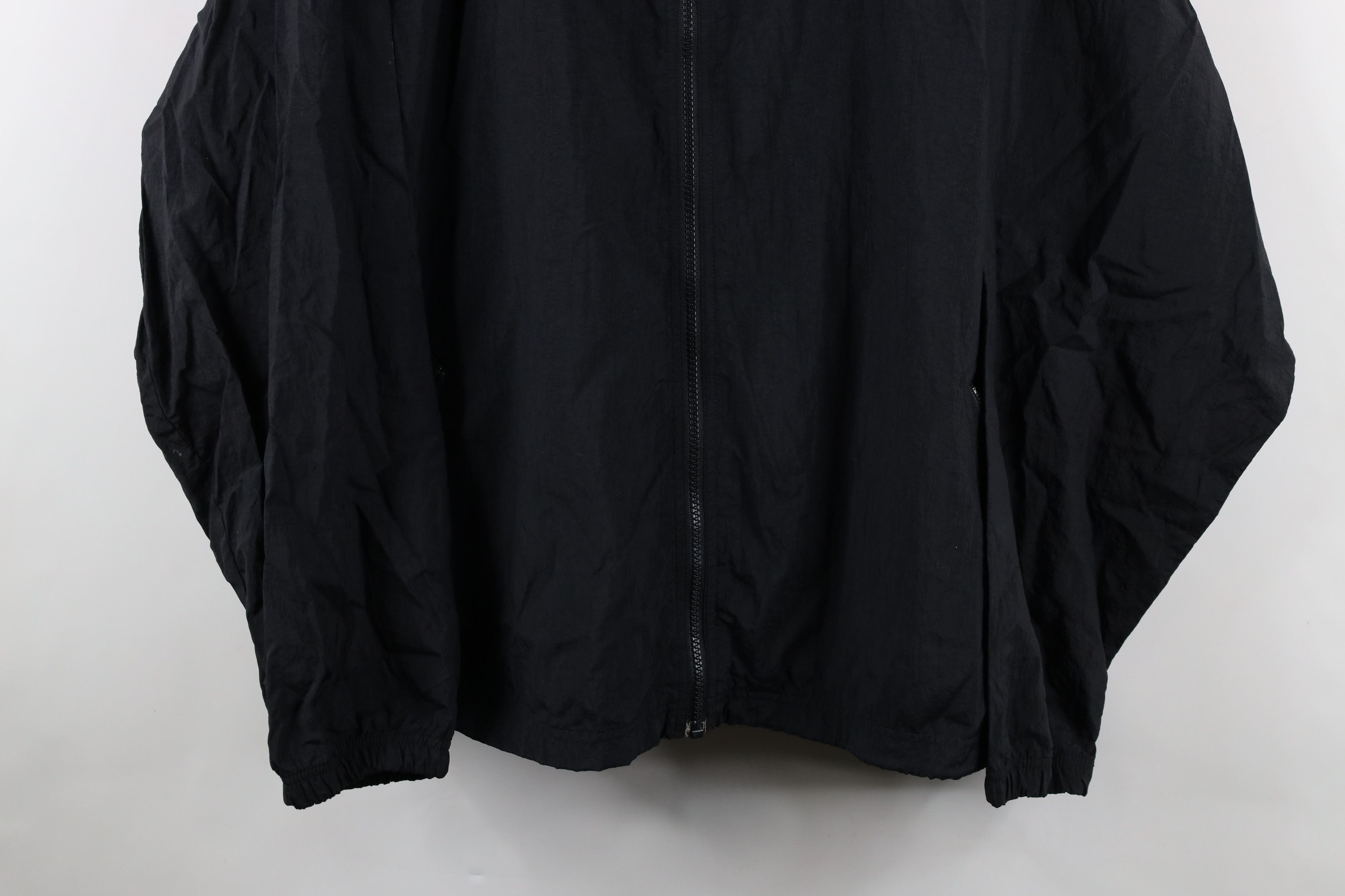 Reebok × Vintage Vintage 90s Reebok Out Full Zip Windbreaker Jacket Black Size US XXL / EU 58 / 5 - 3 Thumbnail