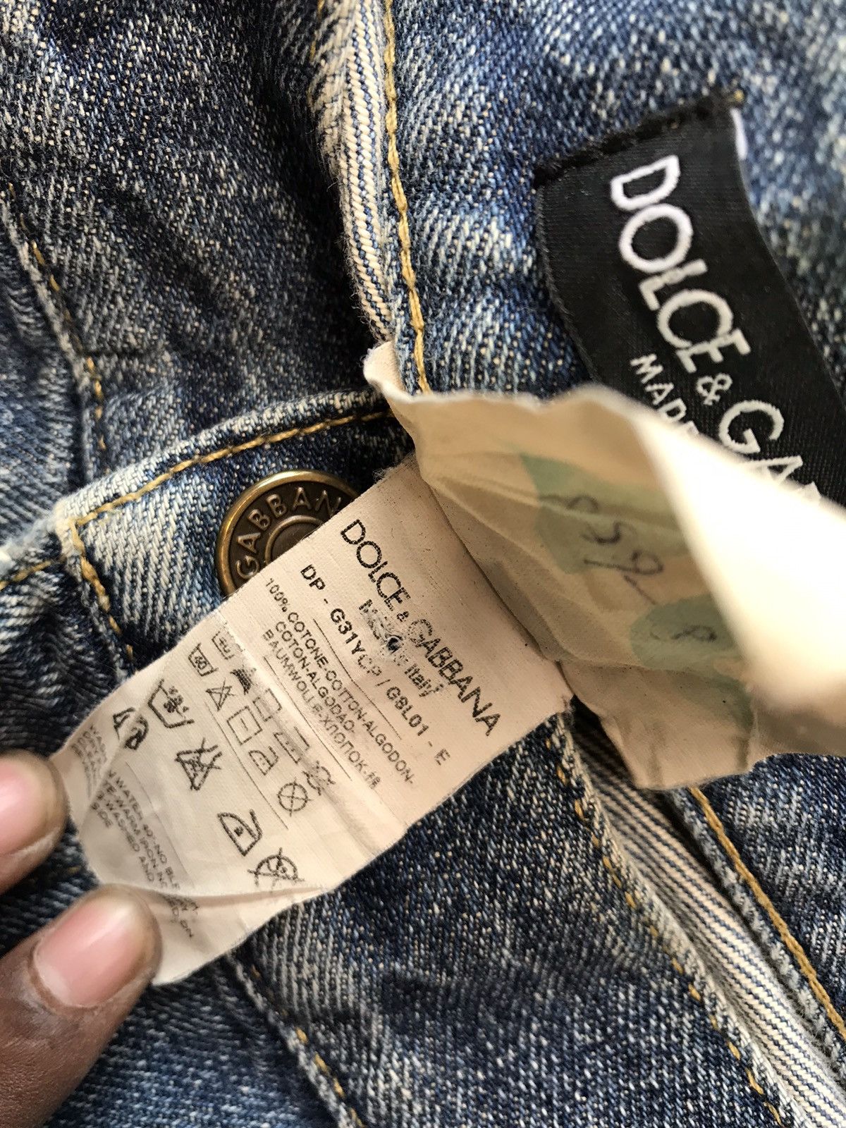 Dolce & Gabbana Rare Vintage Dolce & gabbana denim Size US 36 / EU 52 - 5 Thumbnail