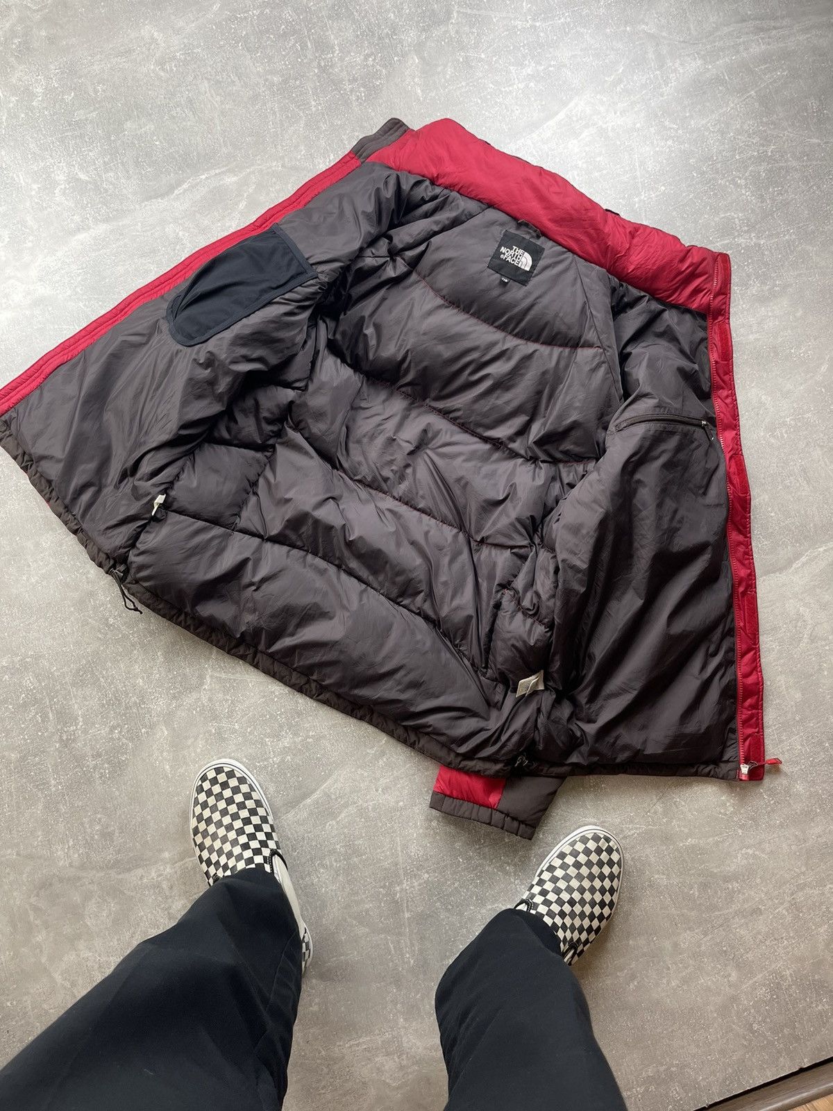The North Face The North Face Zooni 700 Down Puffer Jacket Red Brown Size Size US XL / EU 56 / 4 - 13 Thumbnail