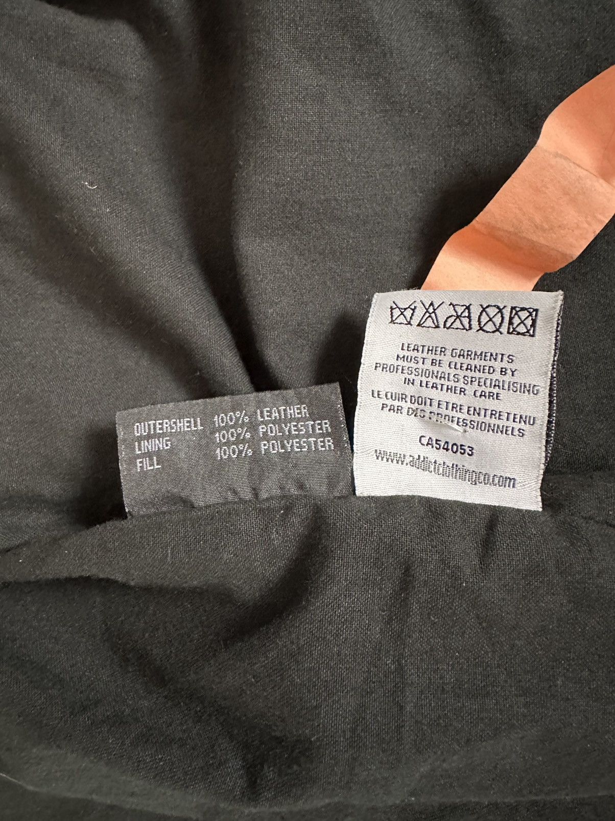ADDICT Addict Clothing Company black leather jacket Size US XXL / EU 58 / 5 - 8 Thumbnail