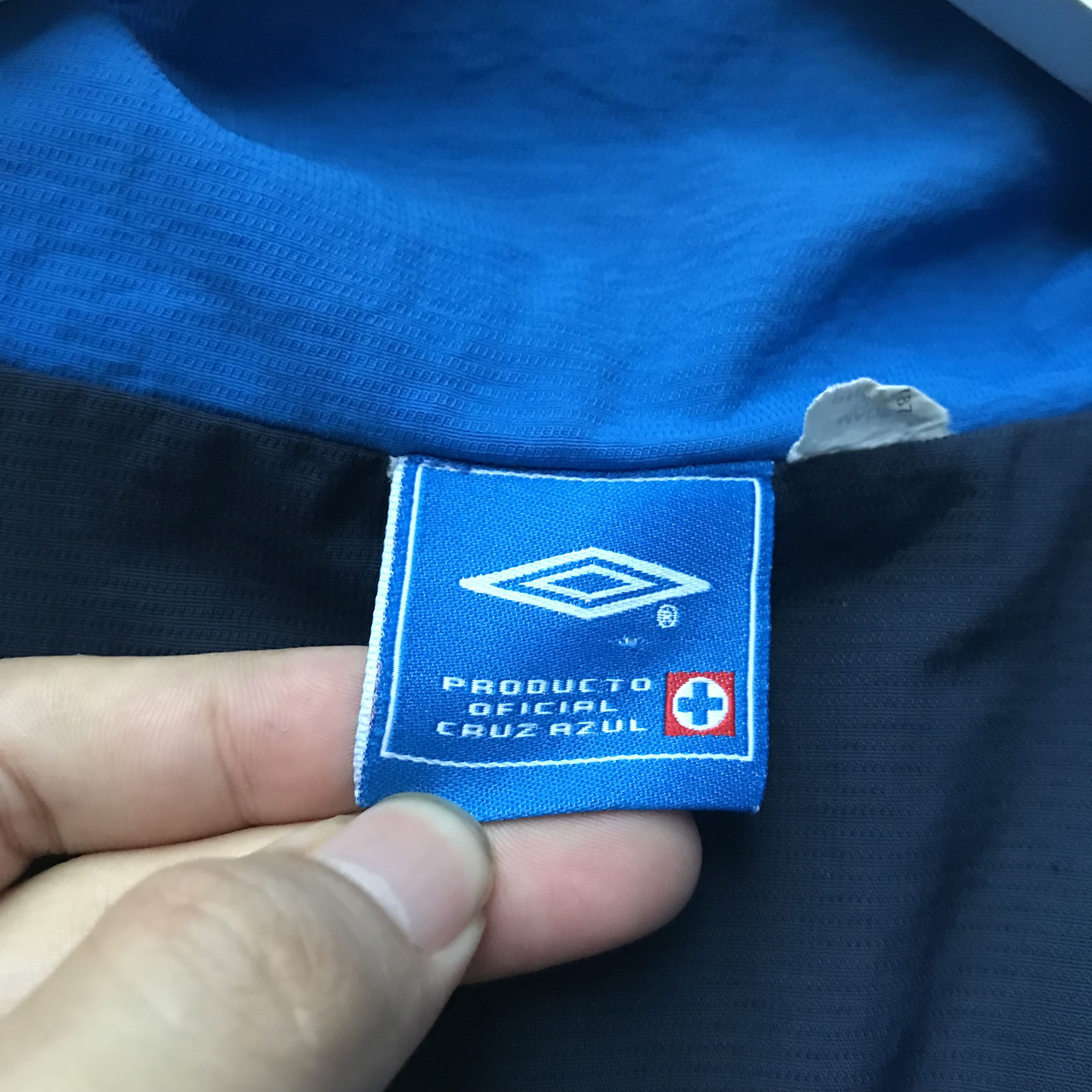 Umbro Vintage Umbro x deportivo Cruzazul mexico tracktop jacket Size US L / EU 52-54 / 3 - 5 Thumbnail