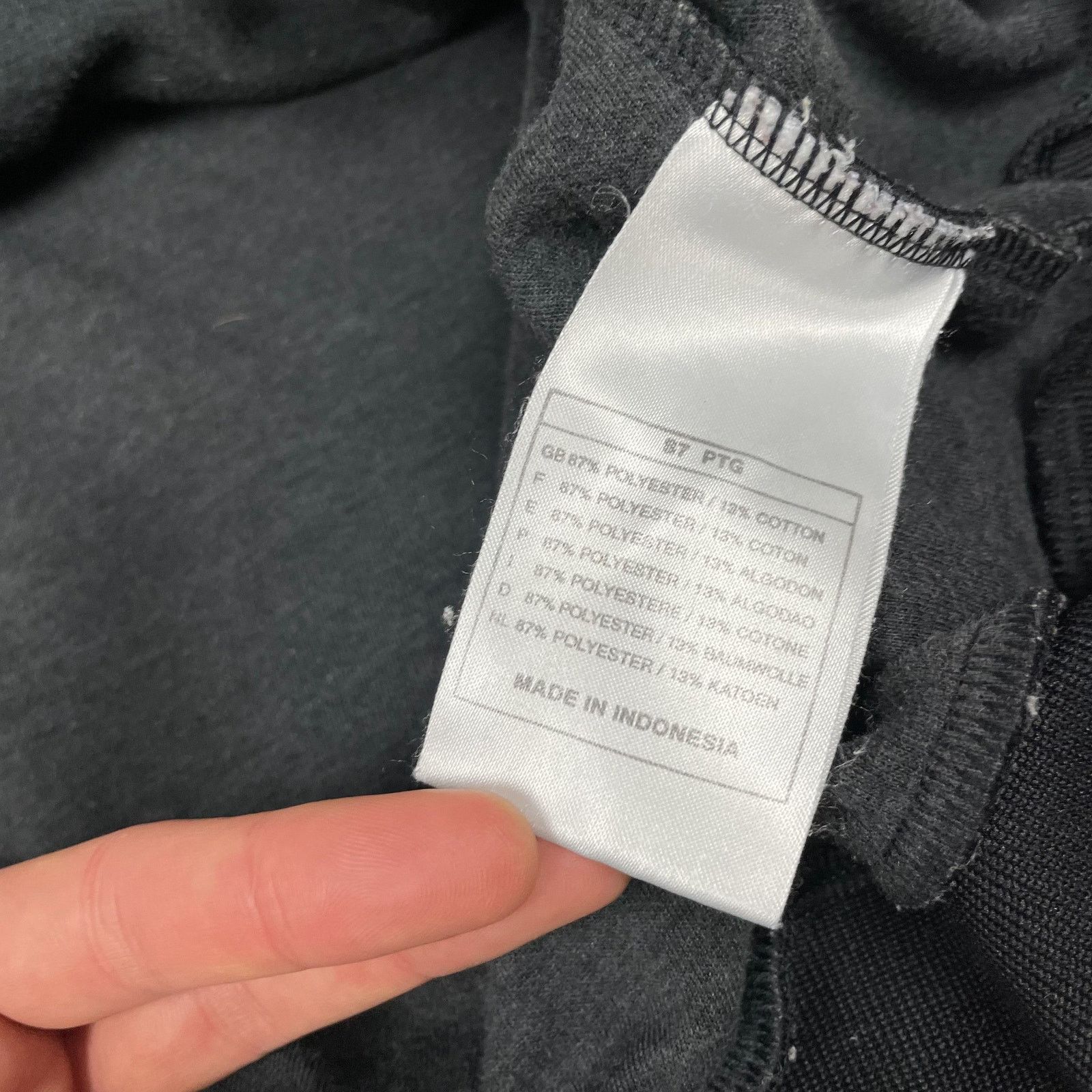 Nike × Vintage Nike Men Black Polyester Long Sleeve Half Zip Sweatshirt 2XL Size US XXL / EU 58 / 5 - 12 Thumbnail