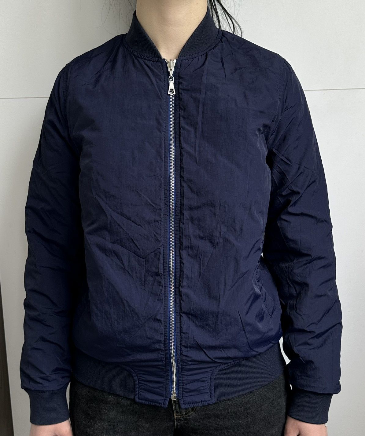 Lacoste LACOSTE Women's Reversible Quilted Bomber Jacket Size S Size US S / EU 44-46 / 1 - 1 Thumbnail