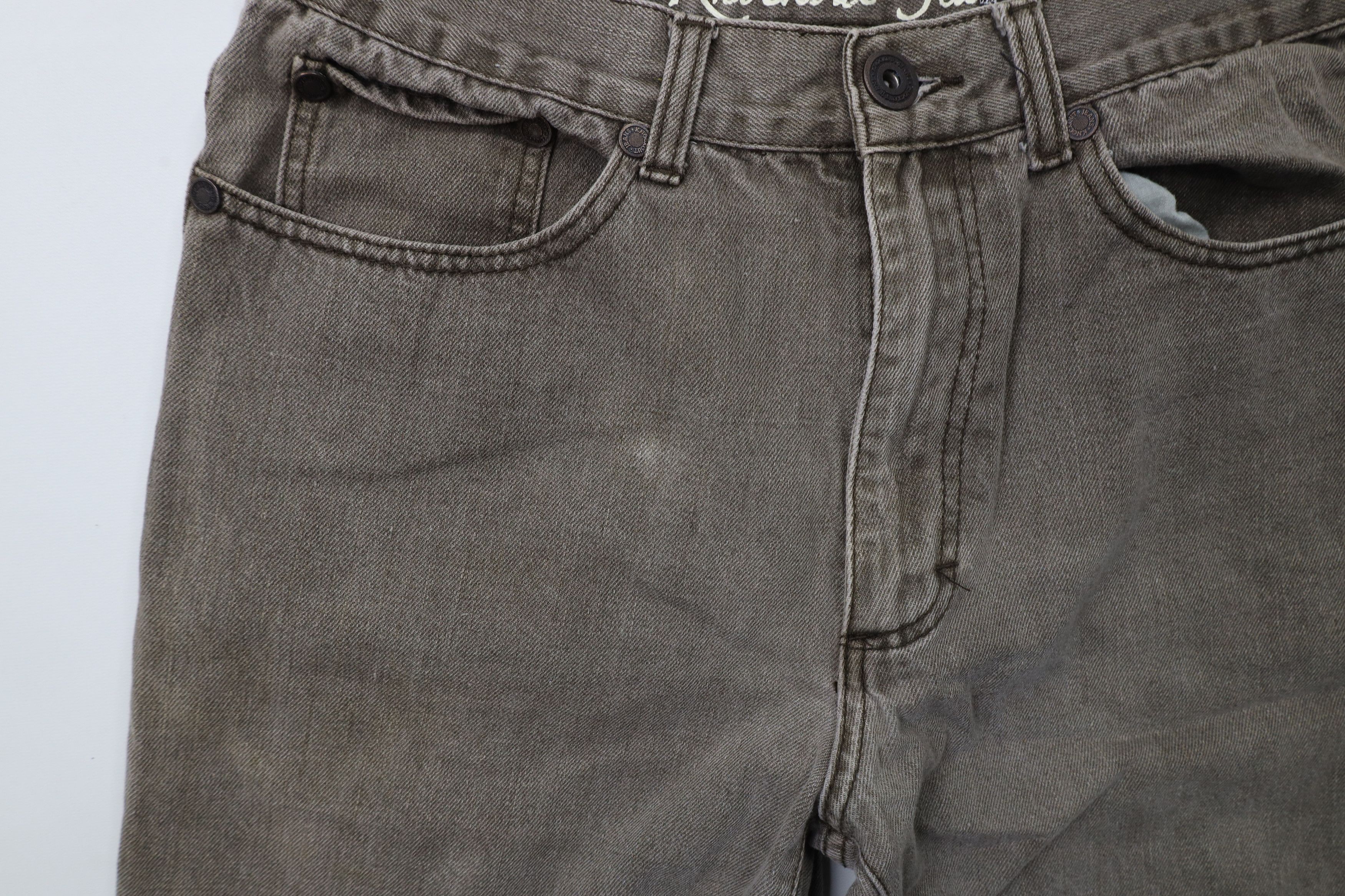 Vintage Vintage 90s Y2K Streetwear Straight Leg Denim Jeans Brown Size US 34 / EU 50 - 5 Thumbnail