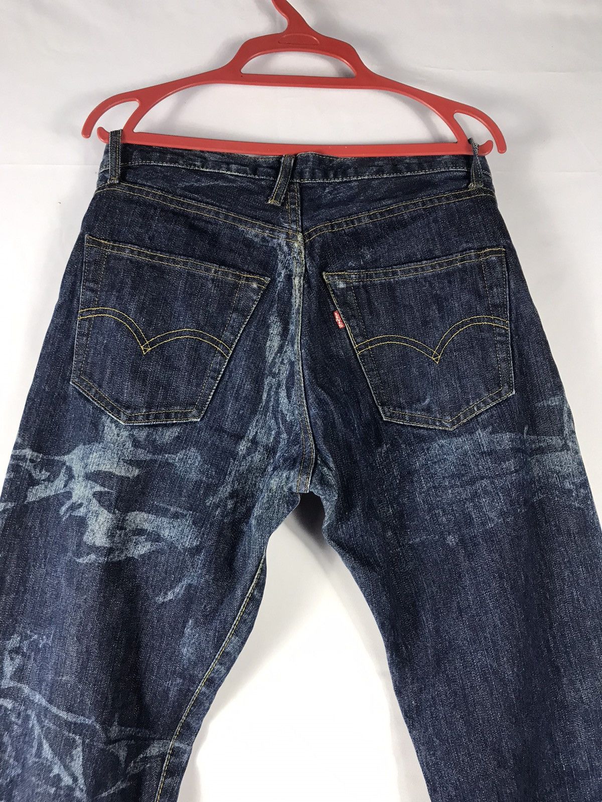 Levi's vintage Levis jeans distressed selvage Size US 32 / EU 48 - 4 Thumbnail