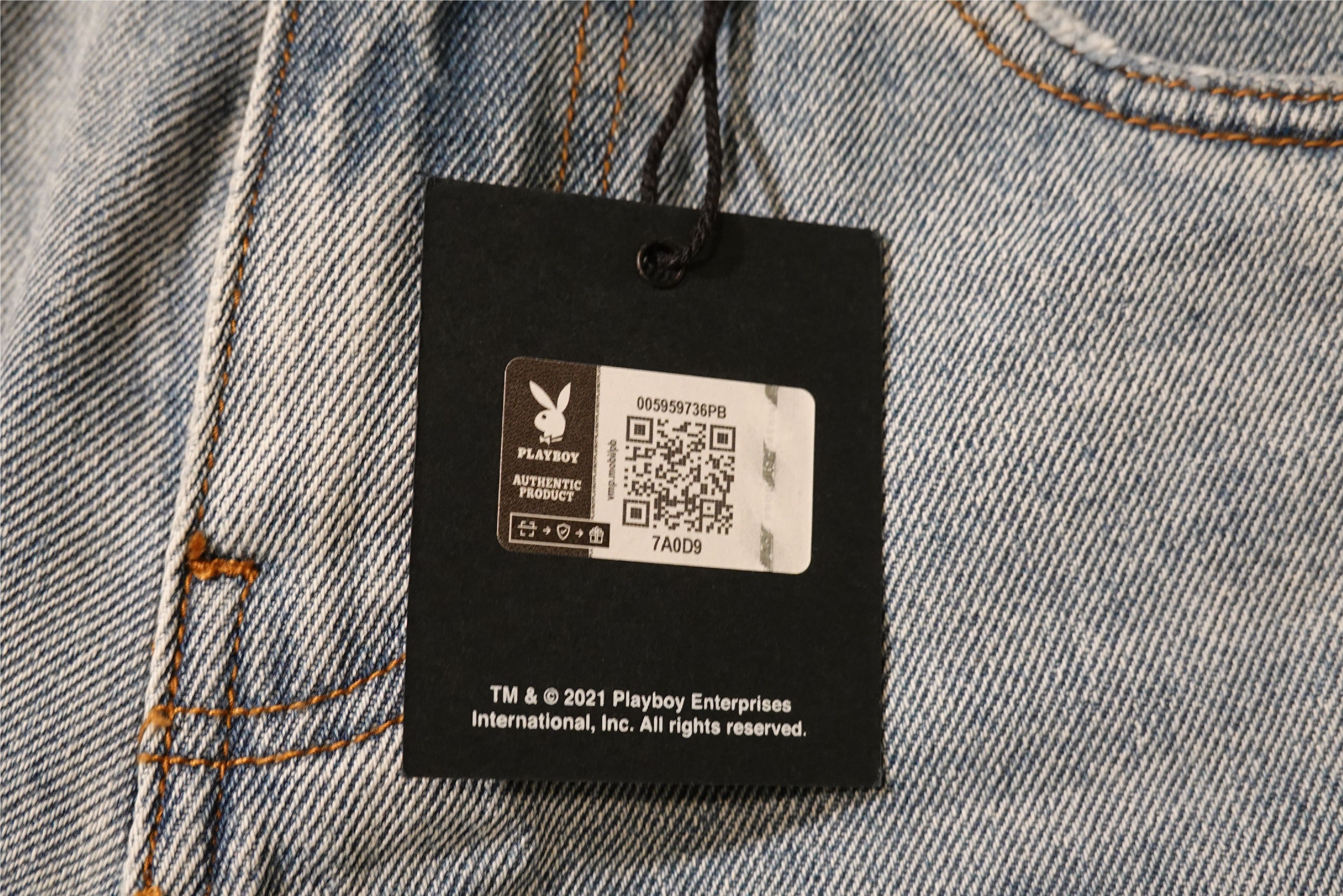 Playboy × Pleasures Bunny Applique Jeans Size US 28 / EU 44 - 3 Thumbnail