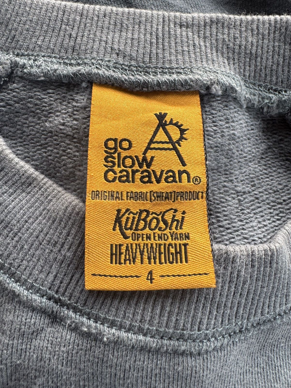 go slow caravan Go Slow Caravan Bear Sweatshirt Size US M / EU 48-50 / 2 - 3 Thumbnail