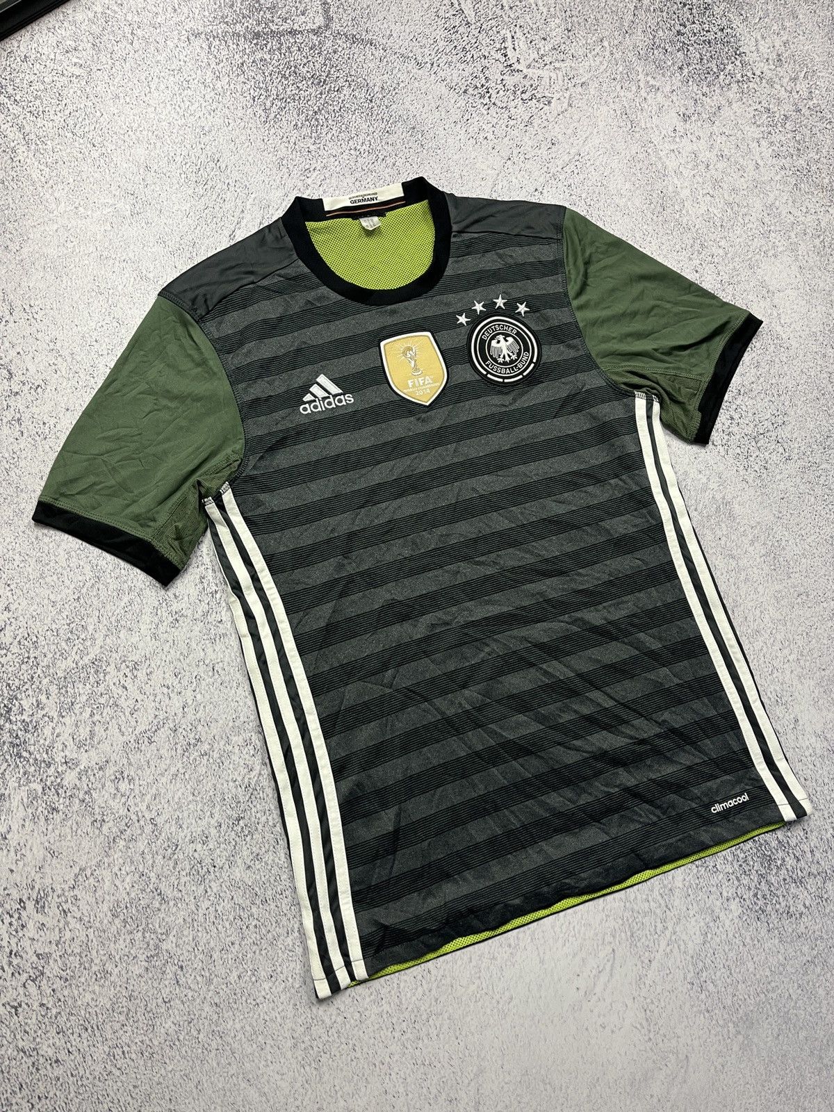 Adidas Adidas Germany 2015/16 Away Double Sided Soccer Jersey Size US S / EU 44-46 / 1 - 3 Thumbnail