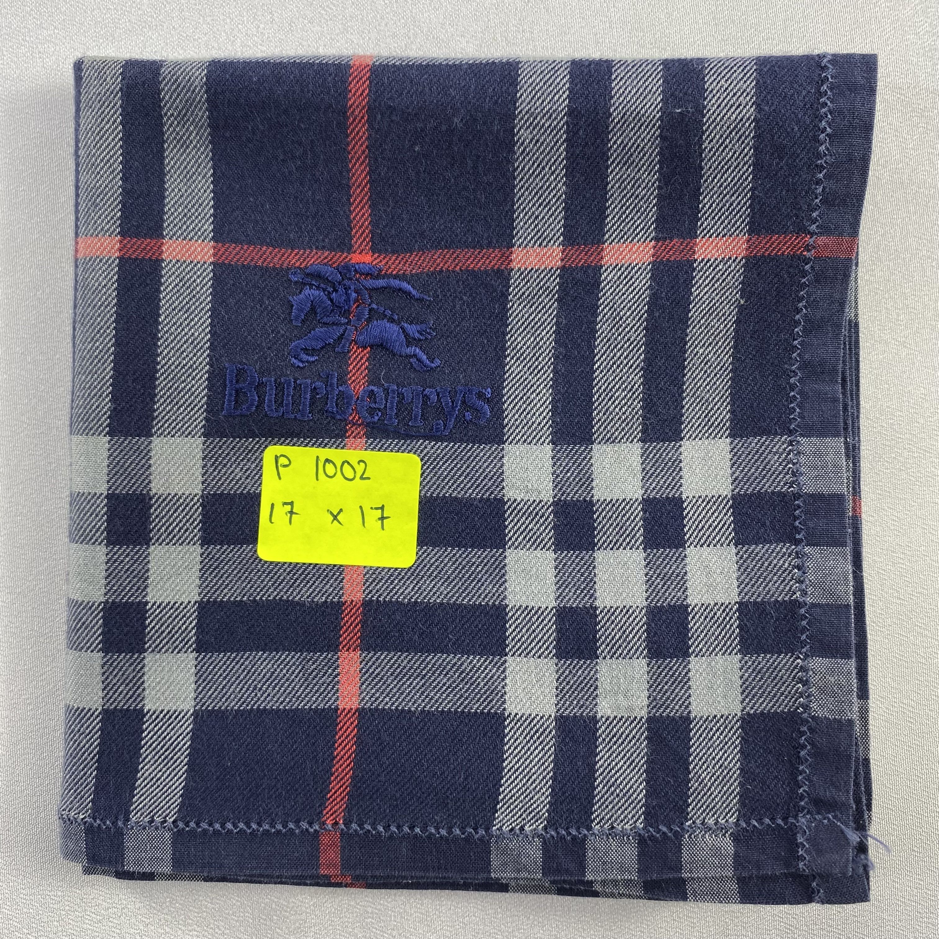 Burberry × Vintage Burberry Handkerchief / Neckerchief / Bandana-P1002 Size ONE SIZE - 5 Thumbnail