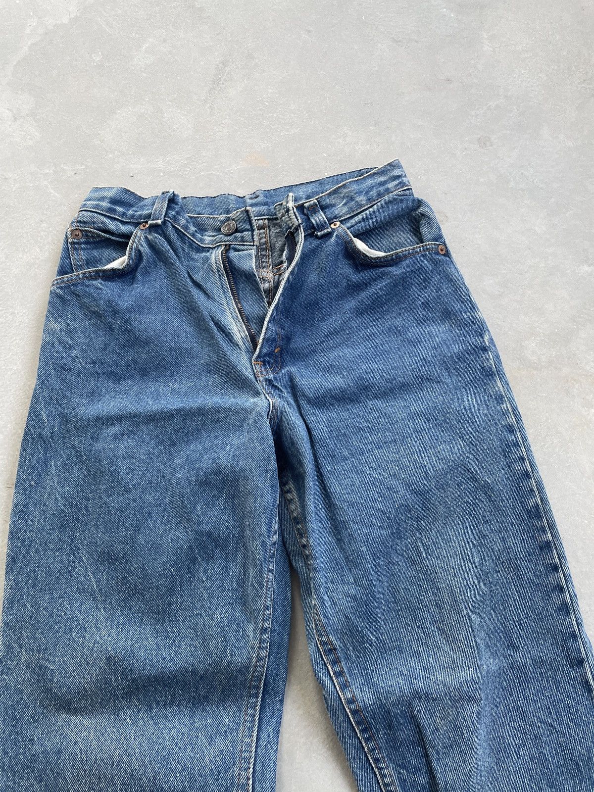 Levi's × Vintage VINTAGE LEVIS 1985 SILVER PATCH DENIM PANT Size US 28 / EU 44 - 2 Thumbnail