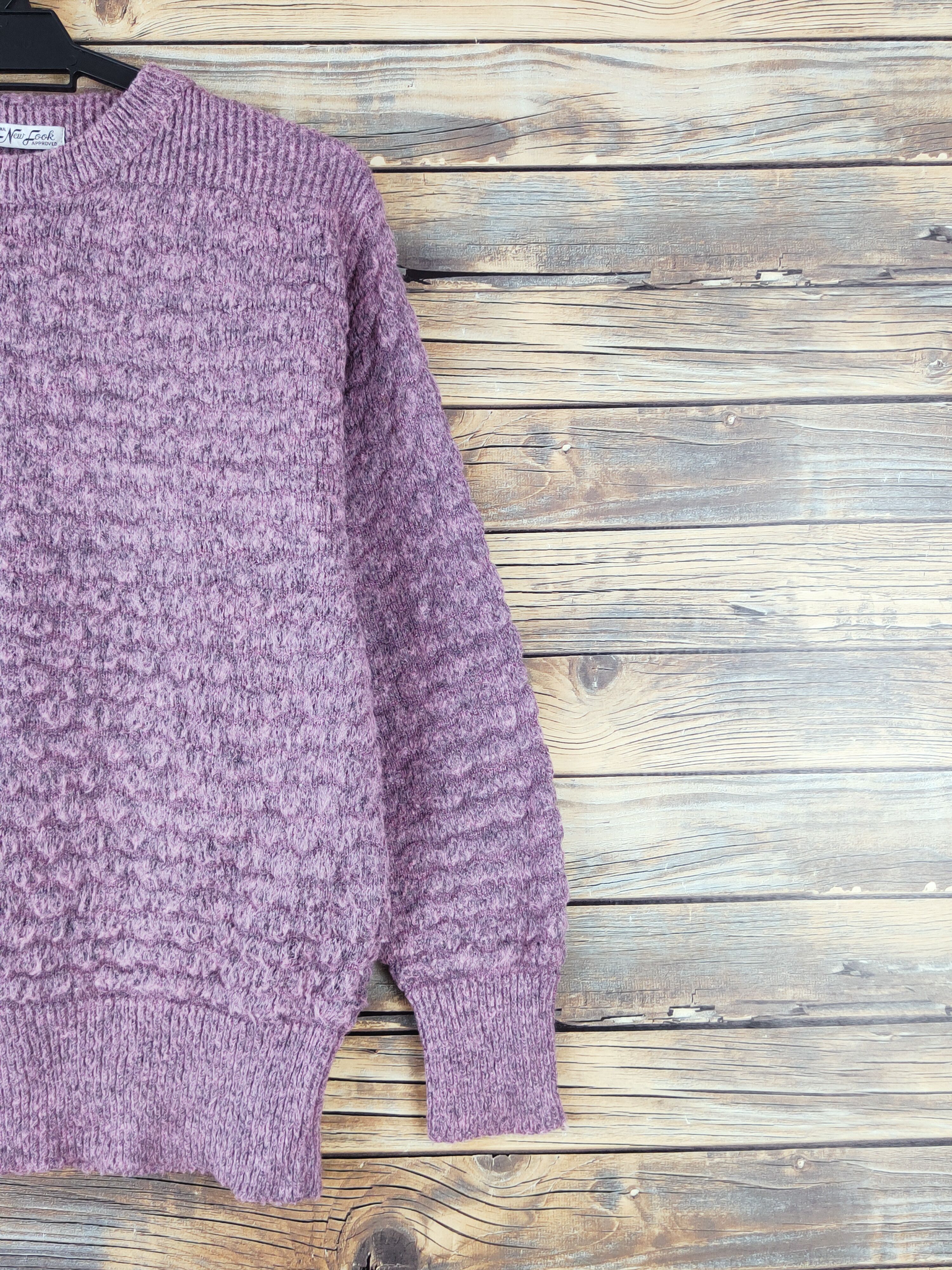 Aran Isles Knitwear × Japanese Brand × New Look New Look vintage Pink Knitwear Sweatshirts #W998 Size US M / EU 48-50 / 2 - 5 Thumbnail