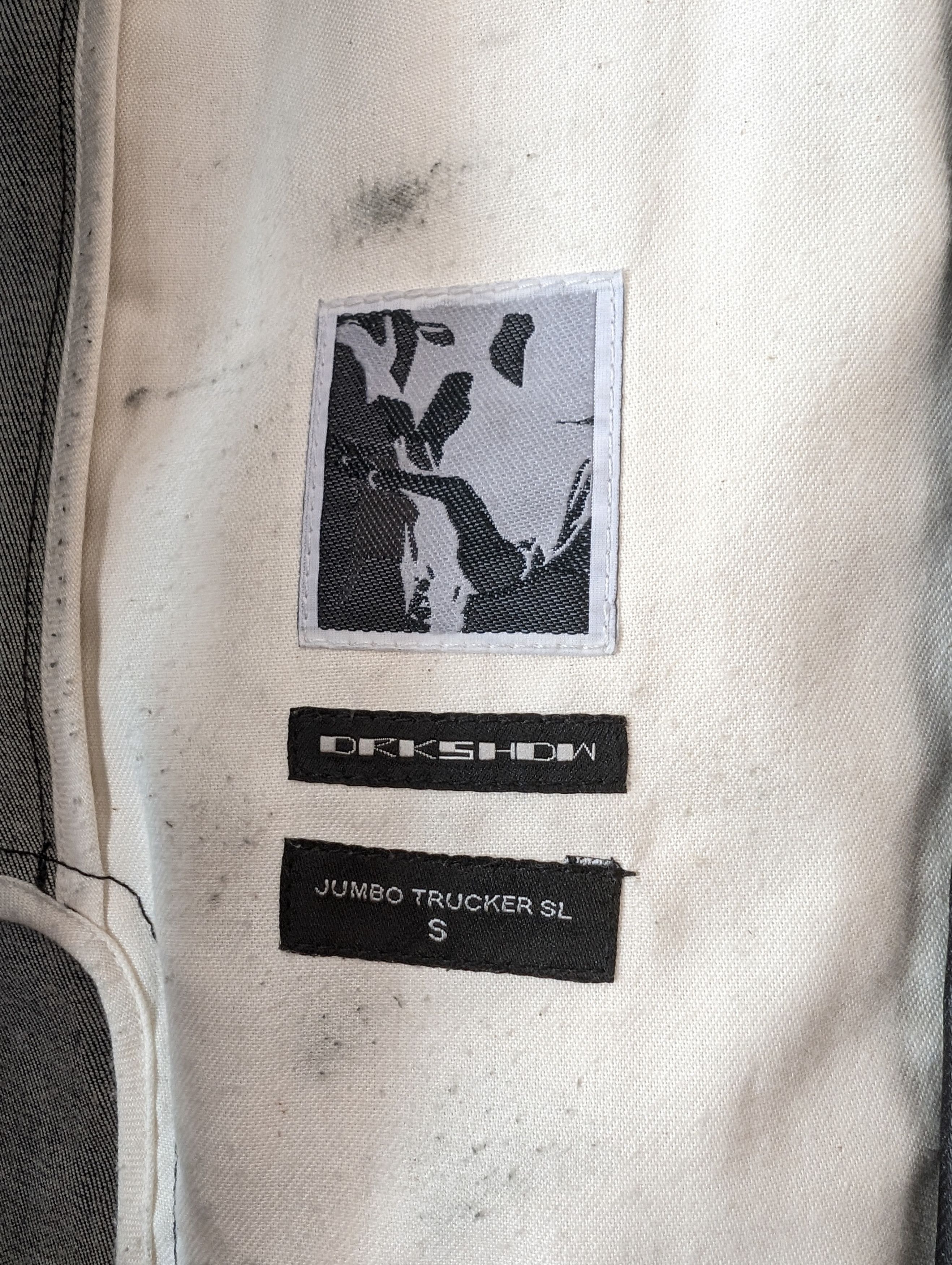 Rick Owens SS21 Runway Jumbo Cutout Sleeveless Denim Trucker Size US S / EU 44-46 / 1 - 7 Thumbnail