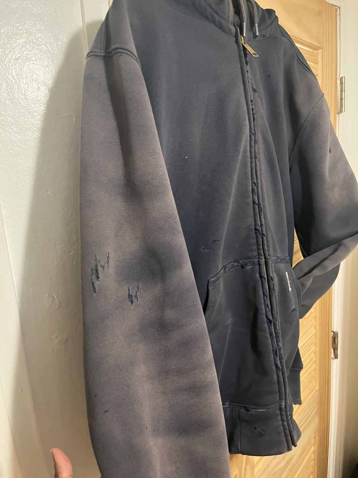 Carhartt Sun Faded carhartt distressed zip up hoodie Size US L / EU 52-54 / 3 - 8 Thumbnail