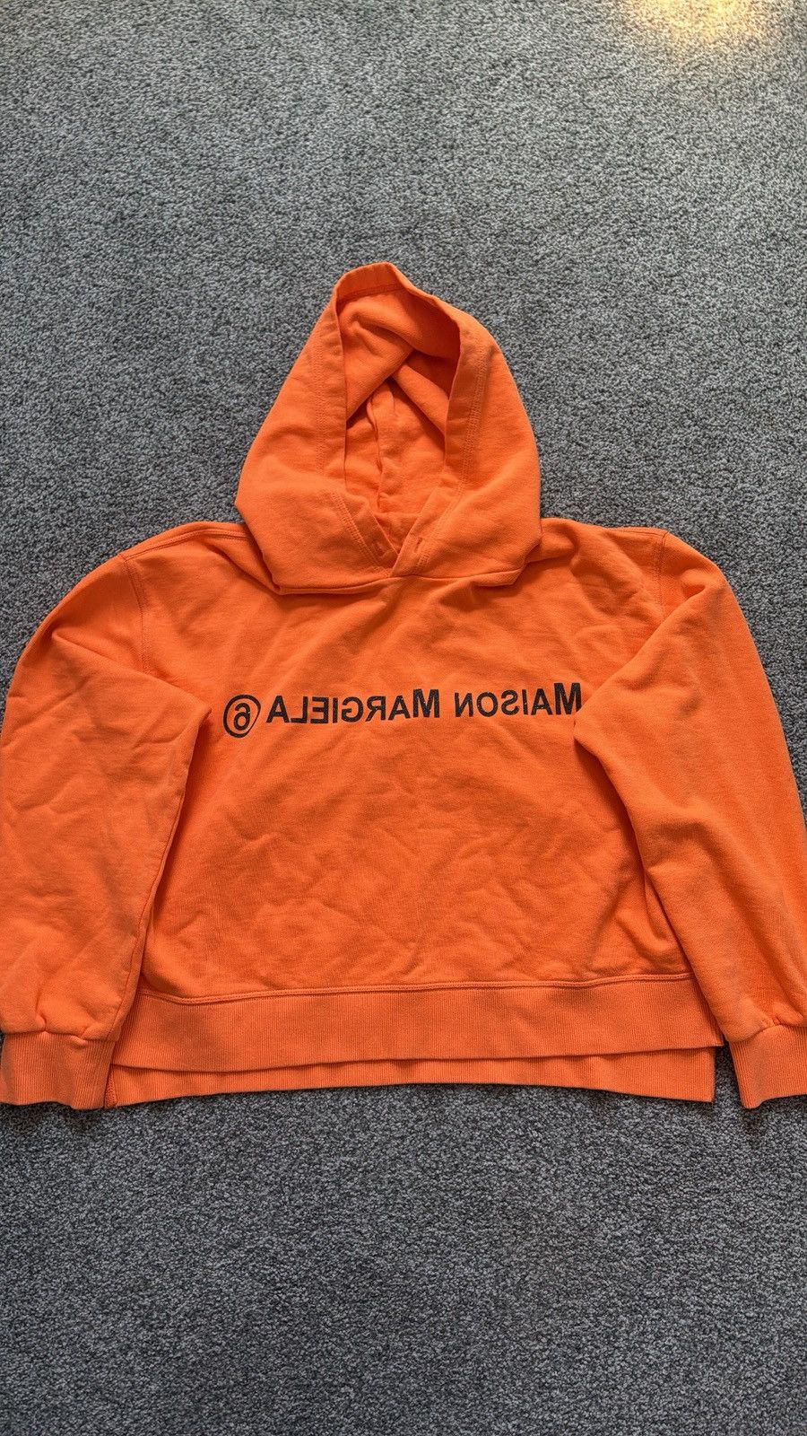 Orange Maison Margiela Hoodie