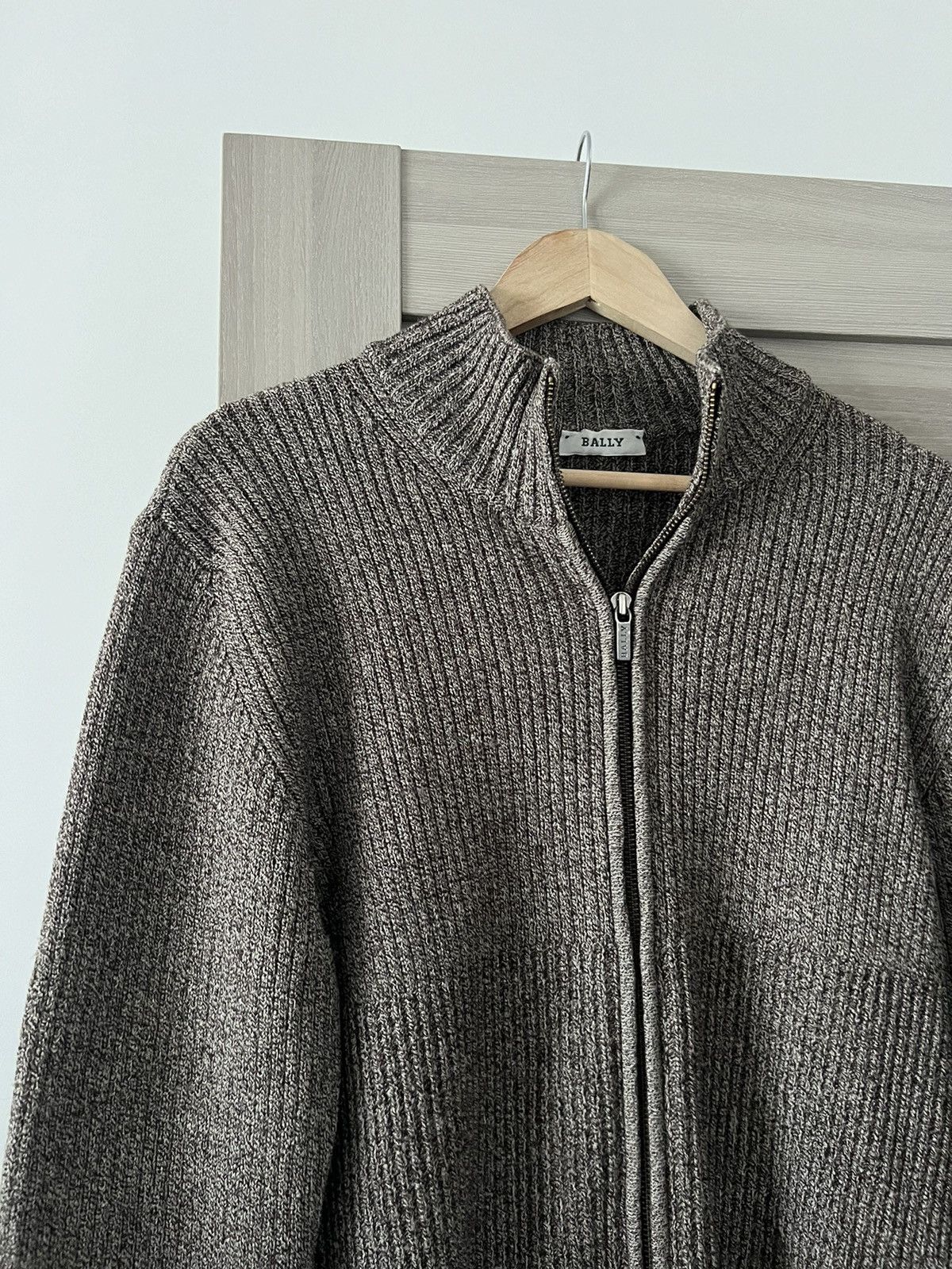 Bally Rare Bally Knit Zip Up Cardigan With Sweater Size US L / EU 52-54 / 3 - 1 Thumbnail