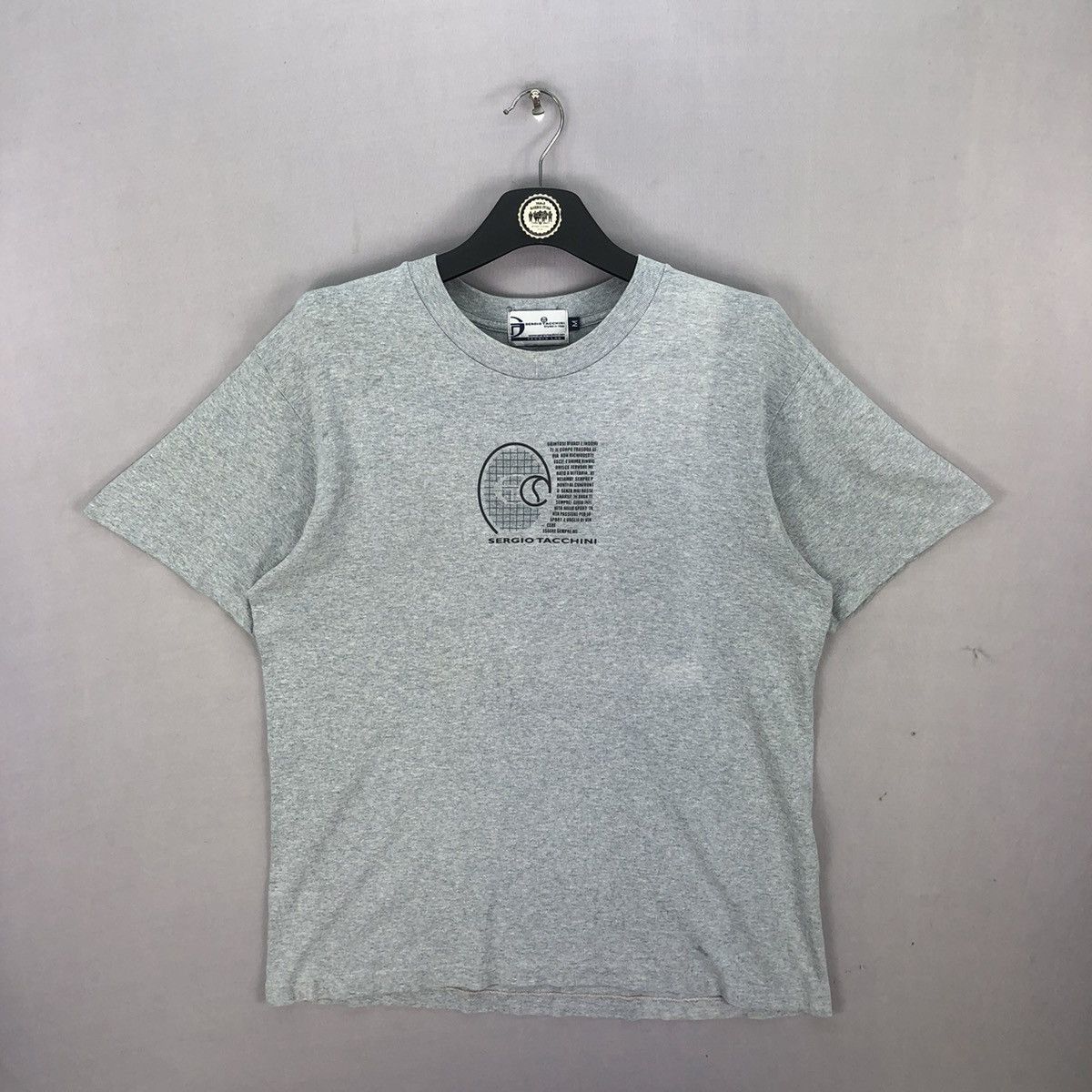 Sergio Tacchini Vintage 90's Sergio Tacchini Style in Italy Tennis Lab Tee Size US M / EU 48-50 / 2 - 1 Thumbnail