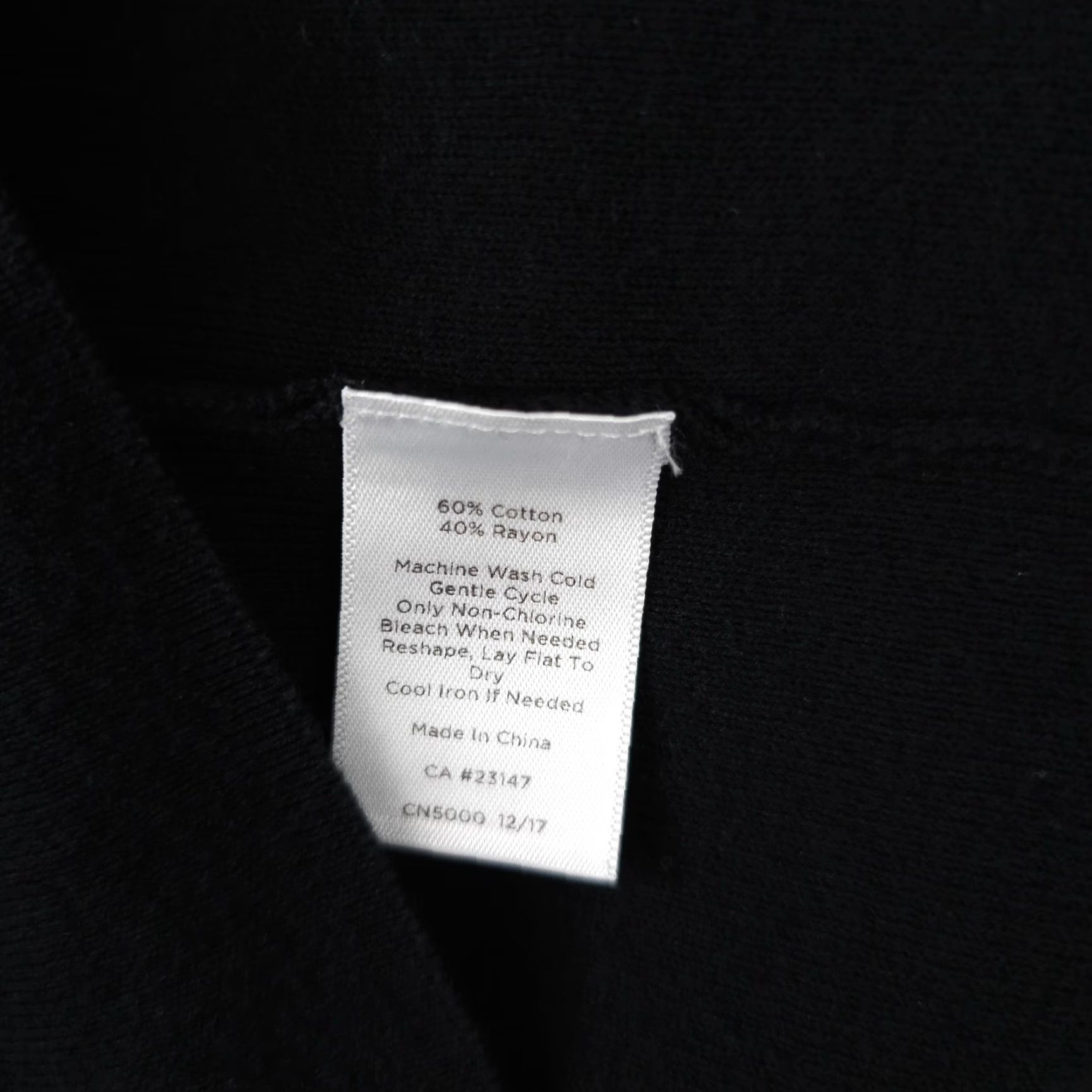 Talbots Talbots Sweater Womens Medium Black Sleeveless Turtleneck Ribbed Knit Pullover Size M / US 6-8 / IT 42-44 - 4 Thumbnail