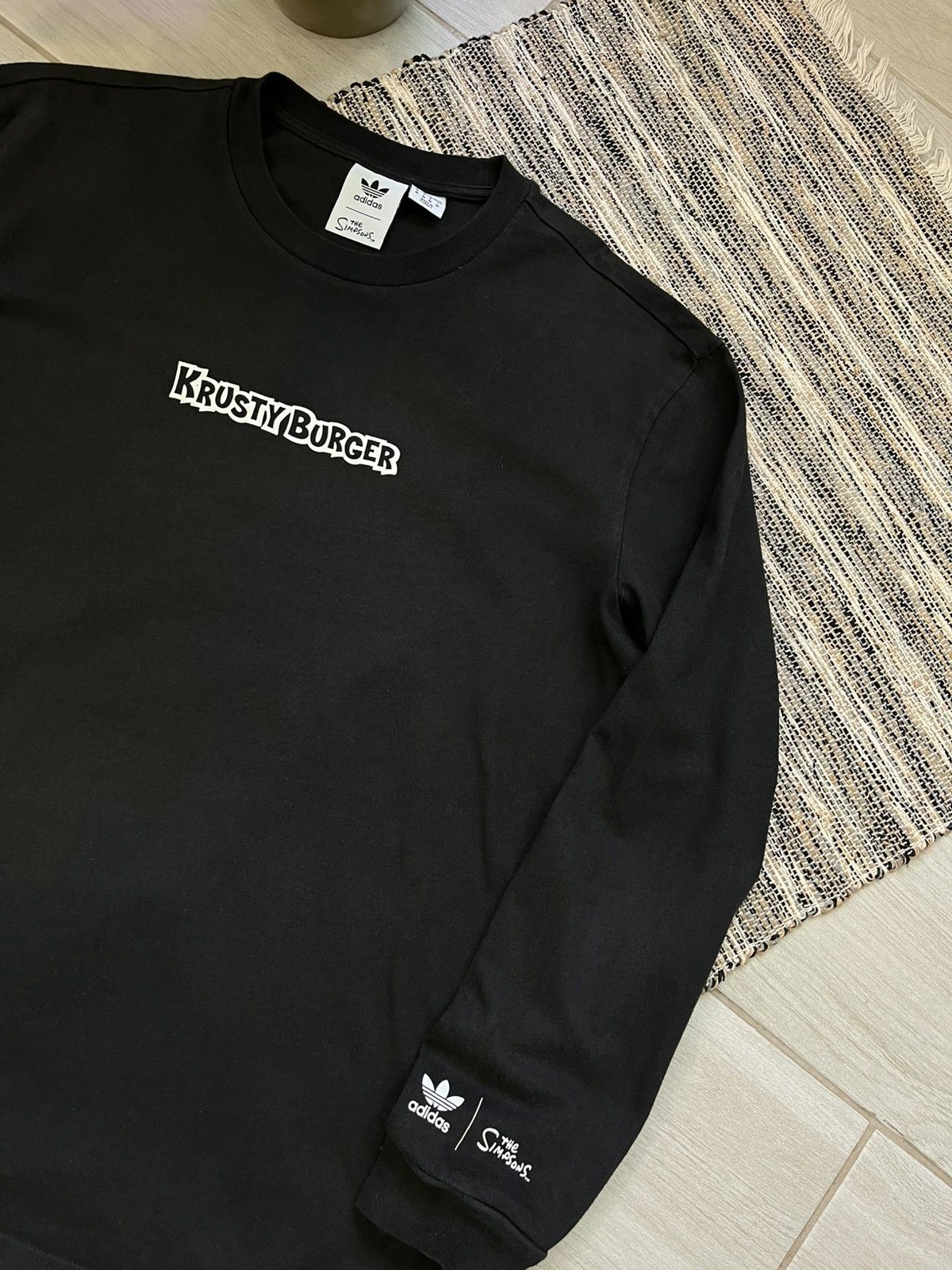 Adidas × The Simpsons Adidas The Simpsons Krusty Burger Long Sleeve Tee sk8 Size US M / EU 48-50 / 2 - 4 Thumbnail