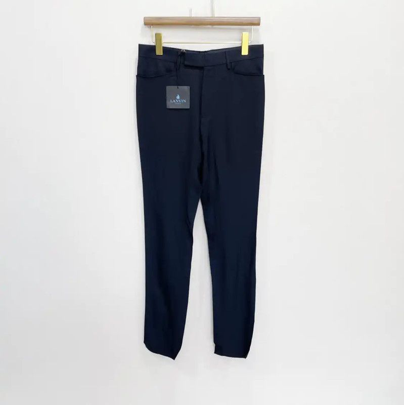 Lanvin Lanvin Men's Casual Pants in Deep Gray 0089 Size US 26 / EU 42 - 1 Thumbnail