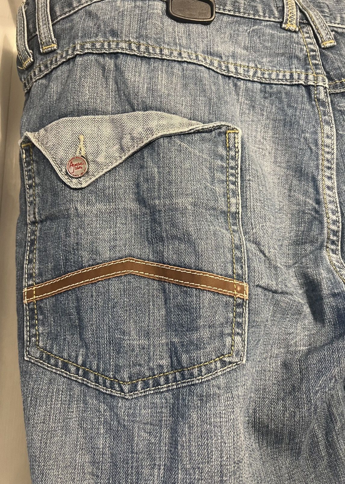 Armani Authentic Armani Jeans 100% Cotton Denim Jeans Size 38 US Size US 38 / EU 54 - 7 Thumbnail