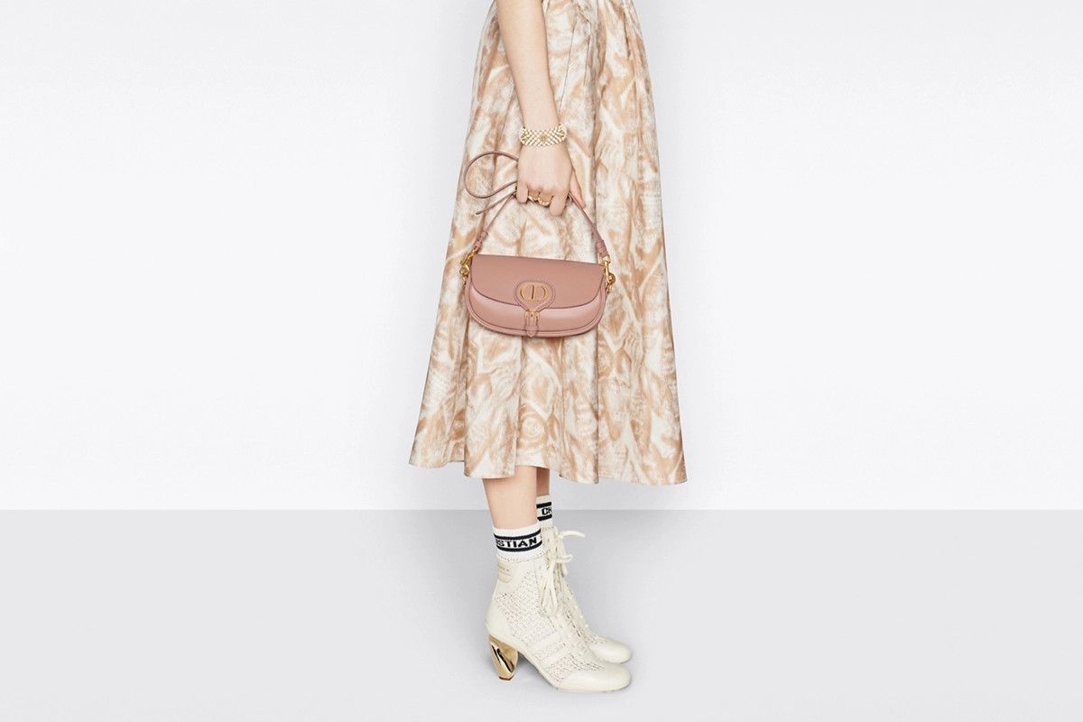 Dior o1bcso1str0226 Size:OS/Bobby East-West Bag in Rose Pink Size ONE SIZE - 7 Thumbnail