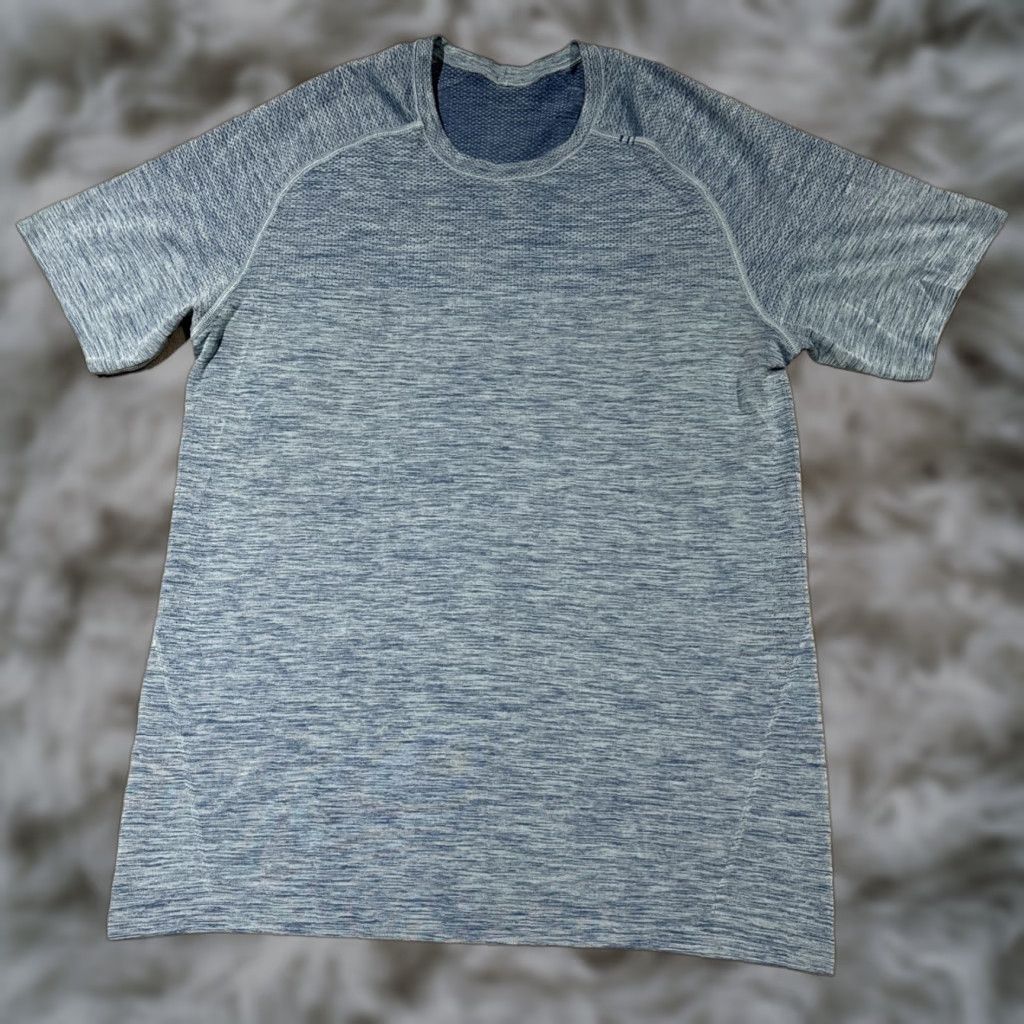 Lululemon **Lululemon Metal Vent Tech Mens Medium Blue Short Sleeve Athletic Tee** User: Lululemon Metal Vent Tech Mens Medium Blue Short Sleeve Athletic Tee Size US M / EU 48-50 / 2 - 1 Thumbnail