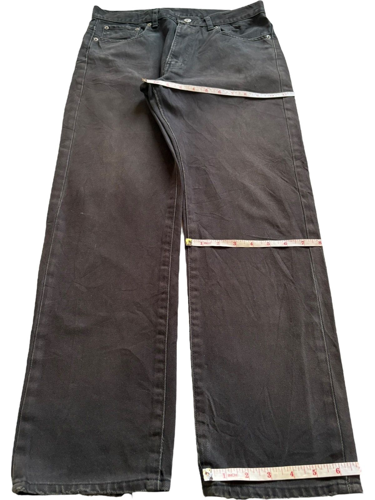 Japanese Brand × Schott Vintage Japanese Schott Black Jeans Size US 32 / EU 48 - 15 Thumbnail