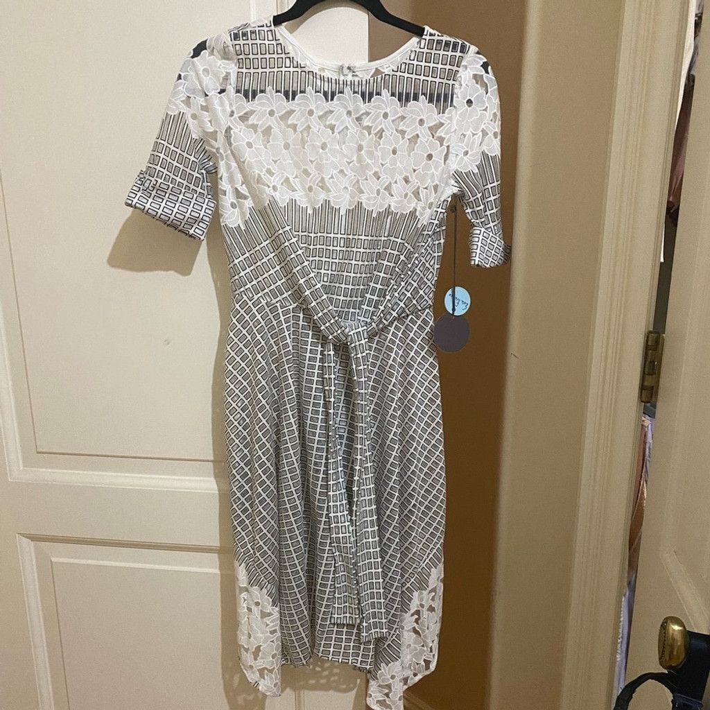 Anthropologie Anthropologie Eva Franco Sutton Lace Dress Size XS / US 0-2 / IT 36-38 - 4 Thumbnail