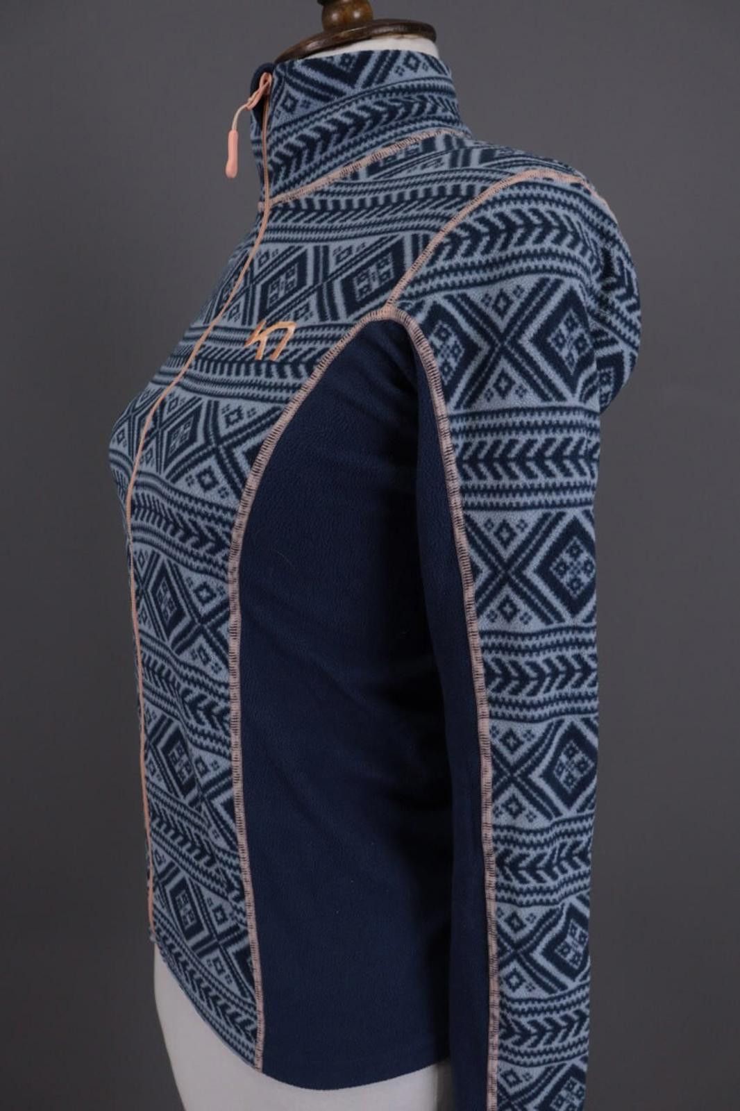 Designer Kari Traa Blue Nordic Fair Jacket Size S Size S / US 4 / IT 40 - 7 Thumbnail