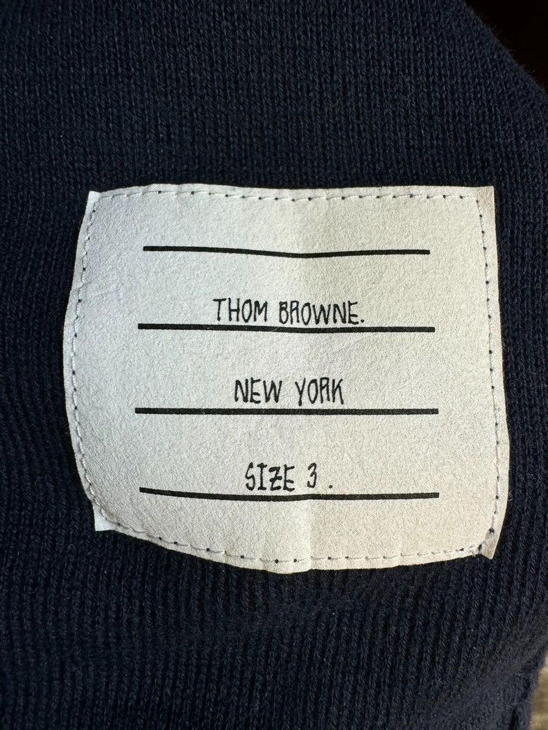 Thom Browne Thom browne Classic four-bar decorated semi-high collar und Size US L / EU 52-54 / 3 - 4 Thumbnail