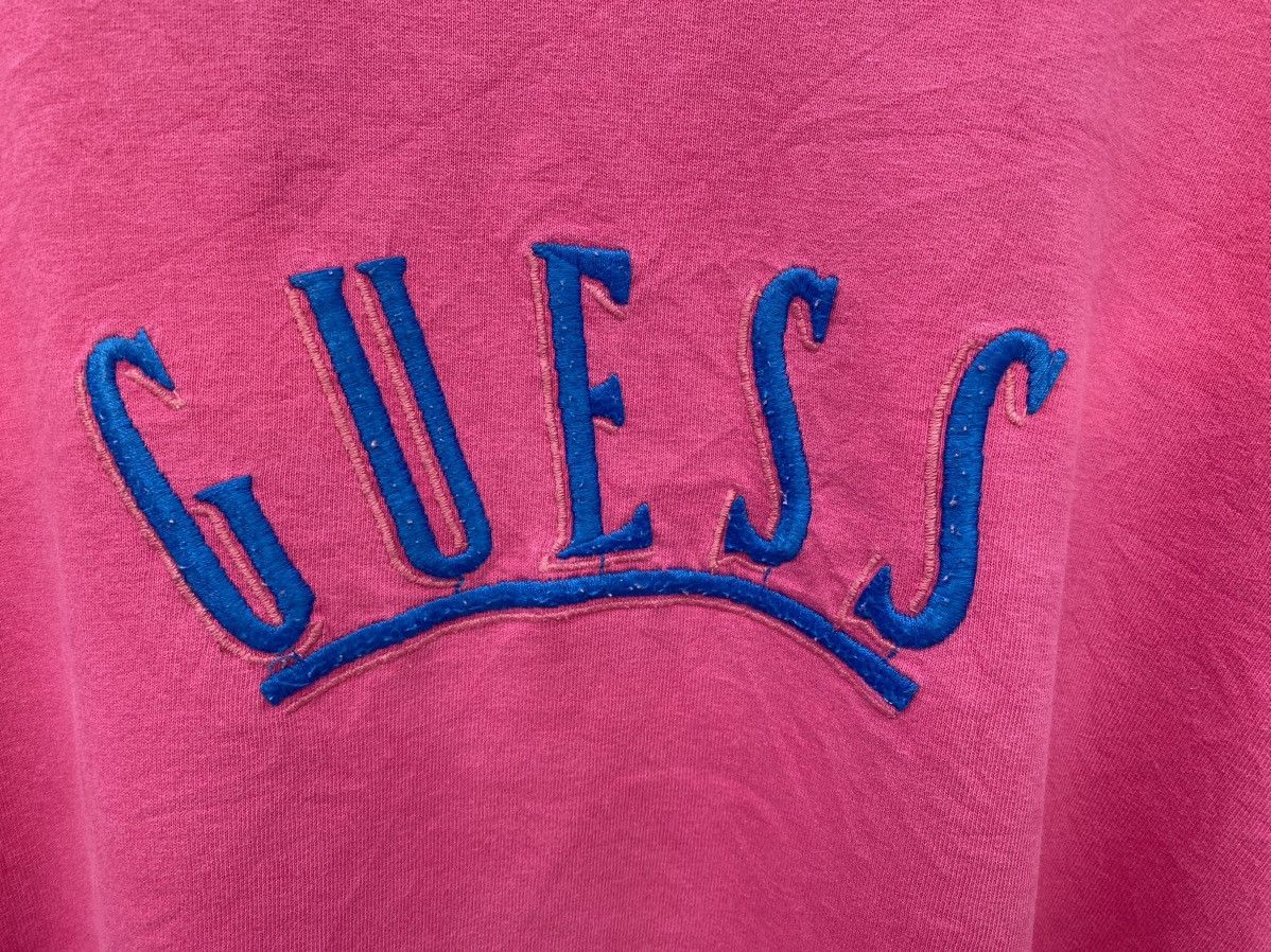 Guess Guess embroidery spellout boxy tshirt Size ONE SIZE - 6 Thumbnail