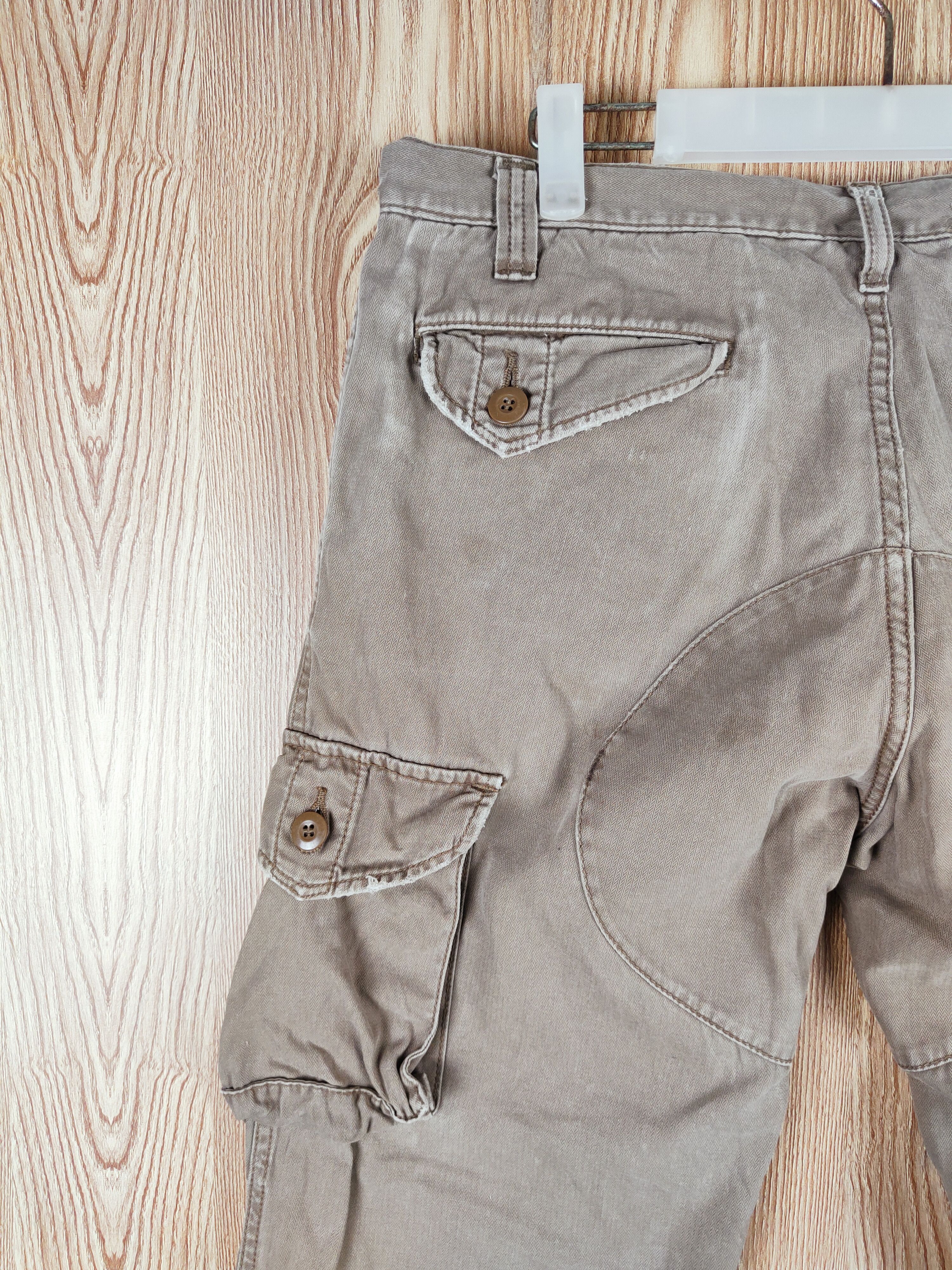 Alpha Industries Alpha Industries Brown Multipocket Short Pants #S2729 Size US 32 / EU 48 - 8 Thumbnail
