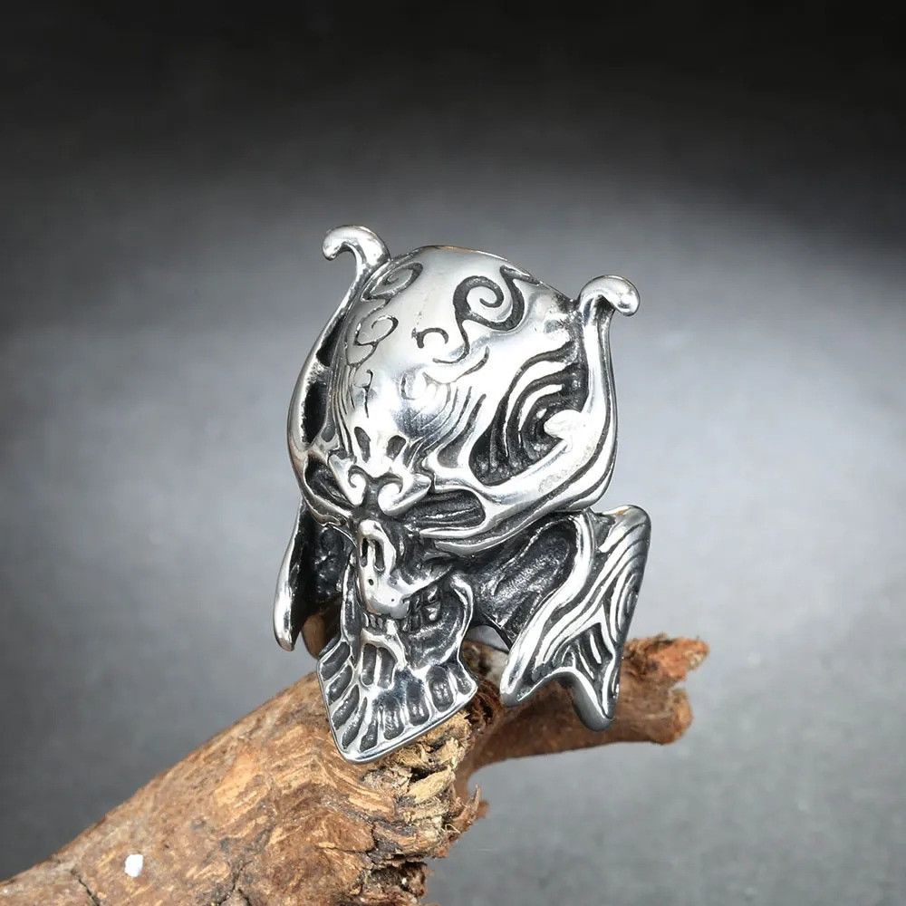 Jewelry Halloween Men Signet Ring Size ONE SIZE - 4 Thumbnail