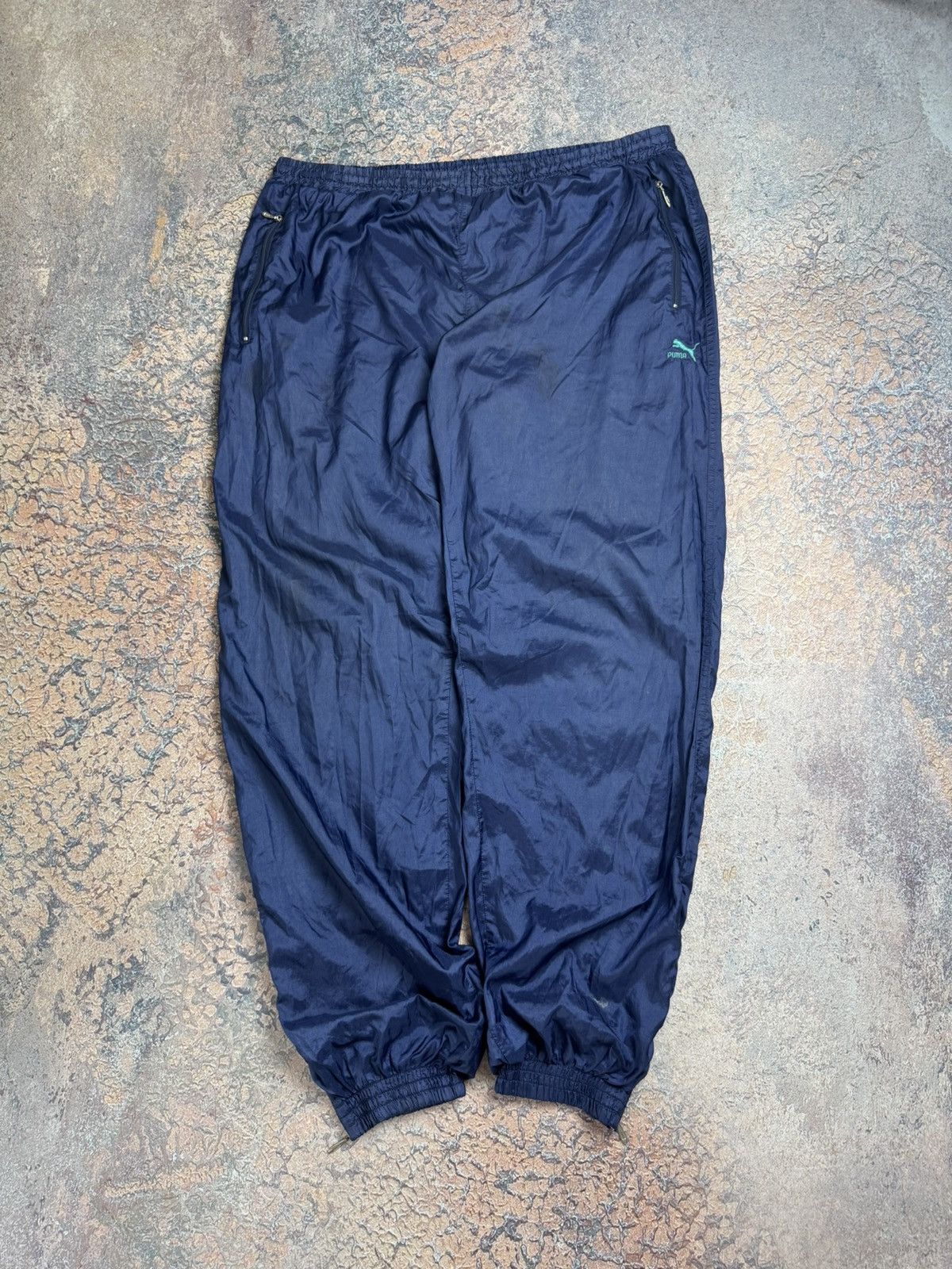 Puma Vintage Puma Tracksuit Nylon Jacket Pants Set Y2K 90s Size US XL / EU 56 / 4 - 14 Thumbnail