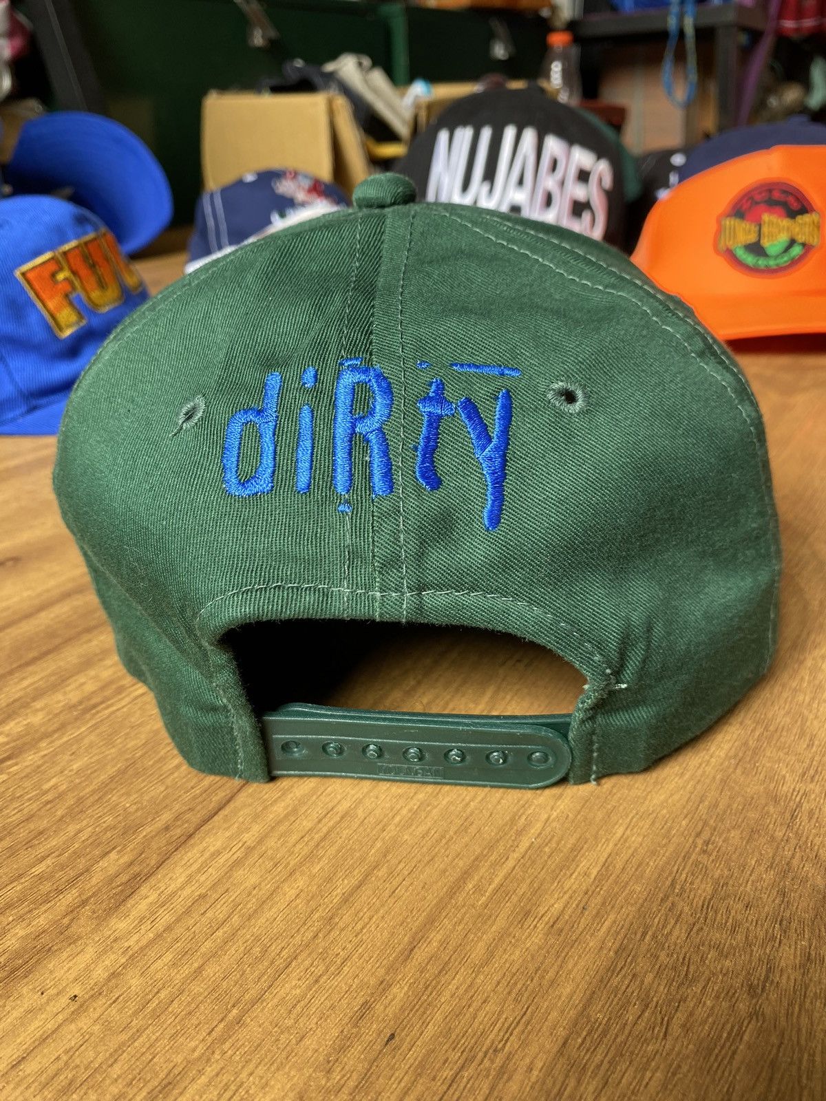 Band Tees × Vintage Vintage Sonic Youth Snapback Green Size ONE SIZE - 4 Thumbnail