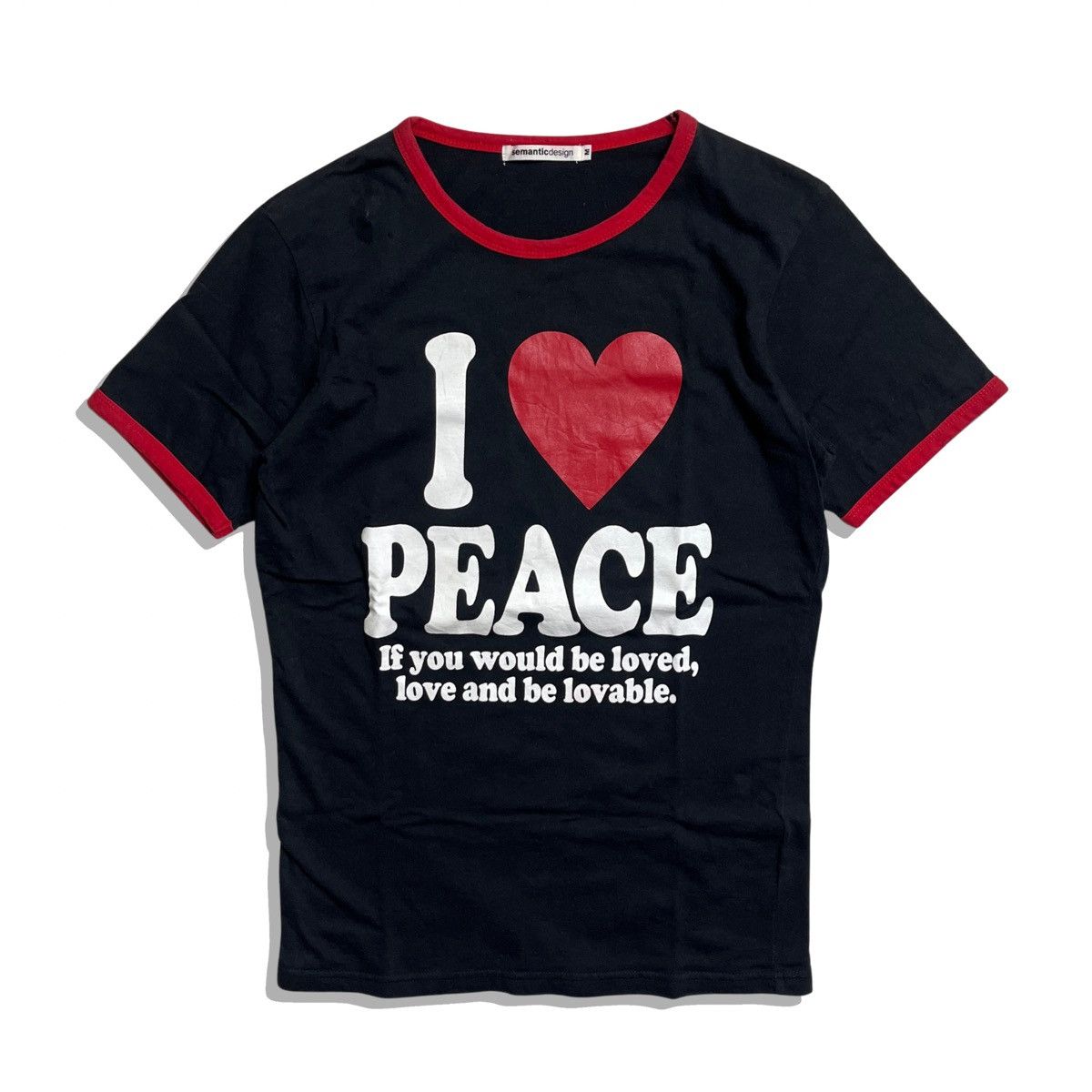 Hysteric Glamour × Japanese Brand × semanticdesign Japan Semantic Design Iconic love Size US M / EU 48-50 / 2 - 1 Thumbnail