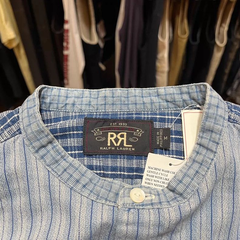 RRL Ralph Lauren RRL Ralph Lauren Striped patchwork shirt Size US M / EU 48-50 / 2 - 3 Thumbnail