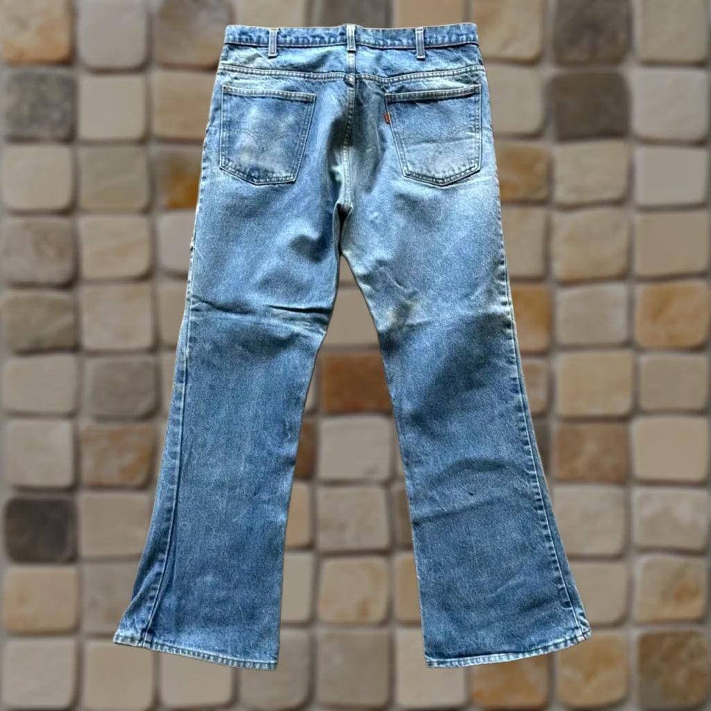Levi's VINTAGE Levi's 646 Orange Tab Flared Denim Jeans Men 36x31 Blue Regular Size 36 Flared Jeans Mens Size US 36 / EU 52 - 1 Thumbnail