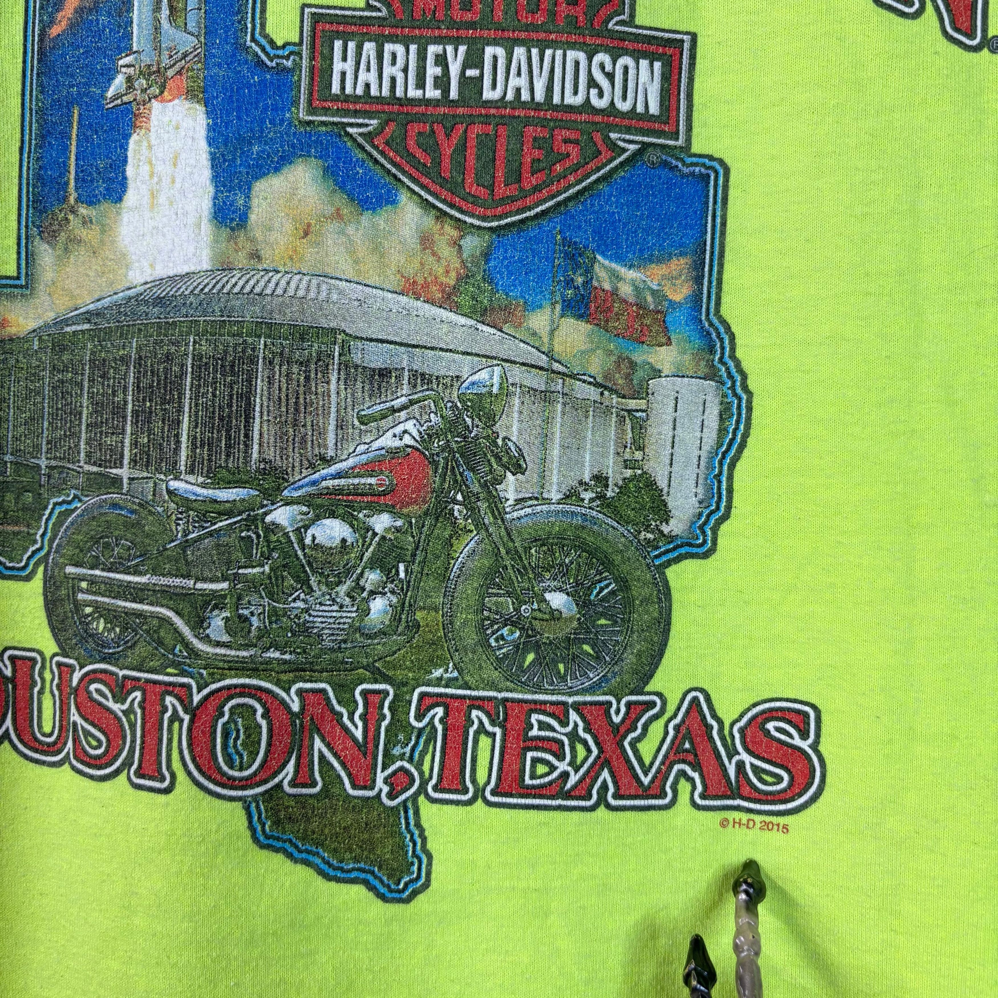 Harley Davidson Stubbs Harley-Davidson " Houston, Texas " Tee Size 2XL Size US XXL / EU 58 / 5 - 3 Thumbnail