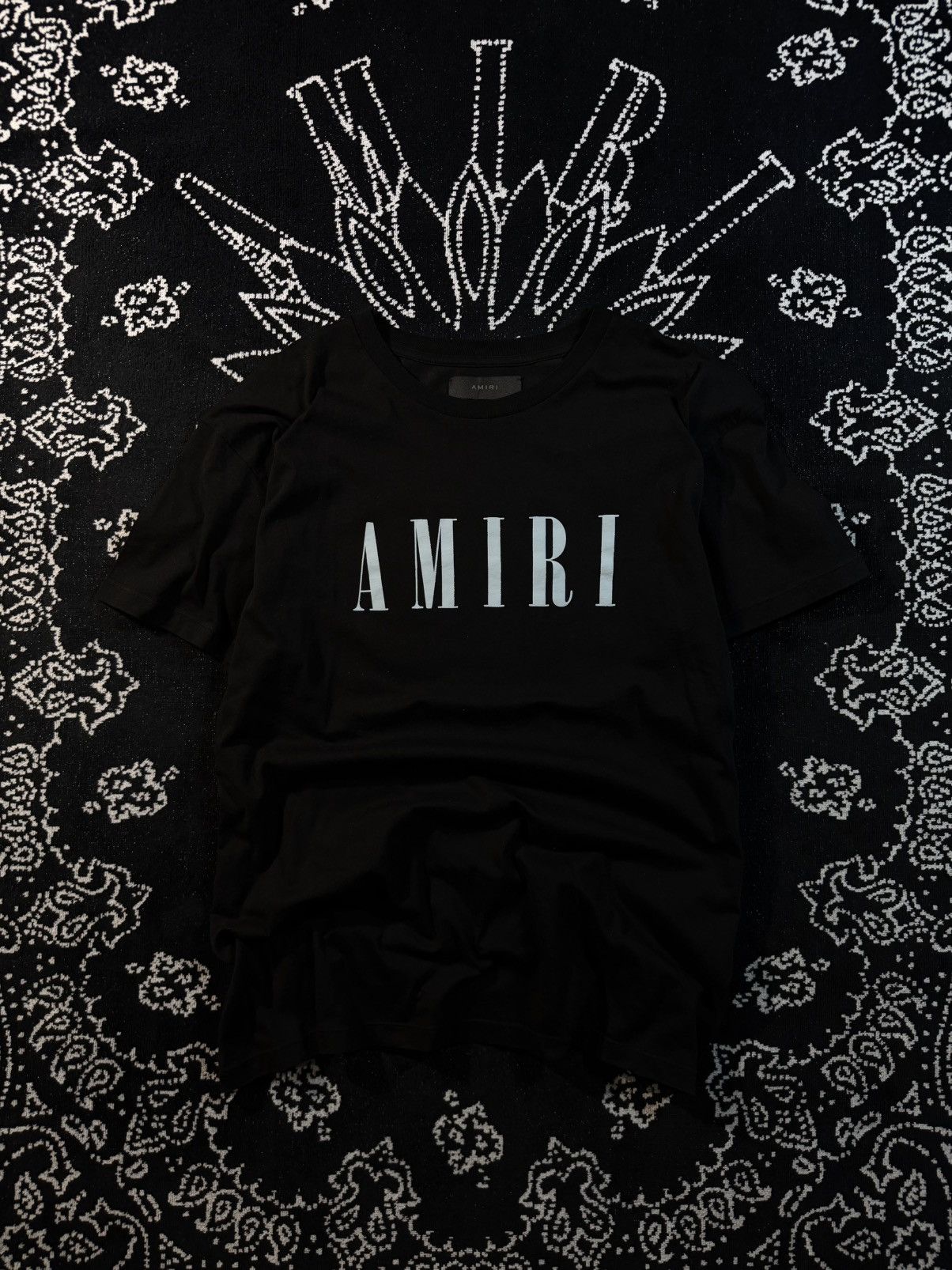 Amiri AMIRI BLACK CORE LOGO TEE Size US L / EU 52-54 / 3 - 1 Thumbnail