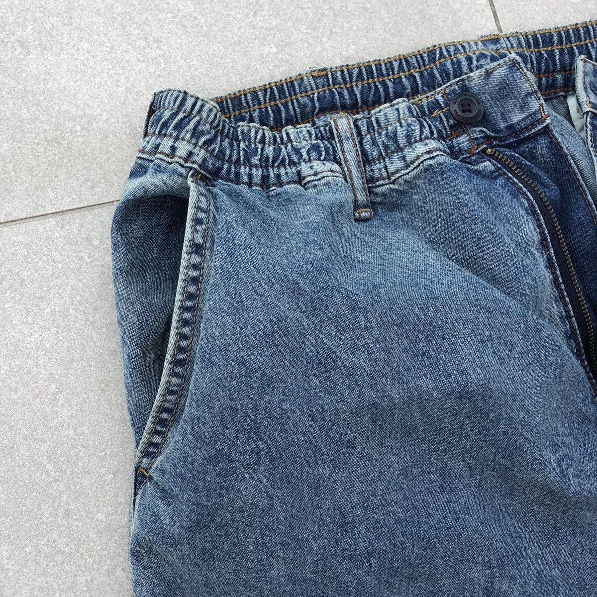 Undercover Undercover x GU Denim Convertible Wide Cargo Pants Size US 34 / EU 50 - 14 Thumbnail