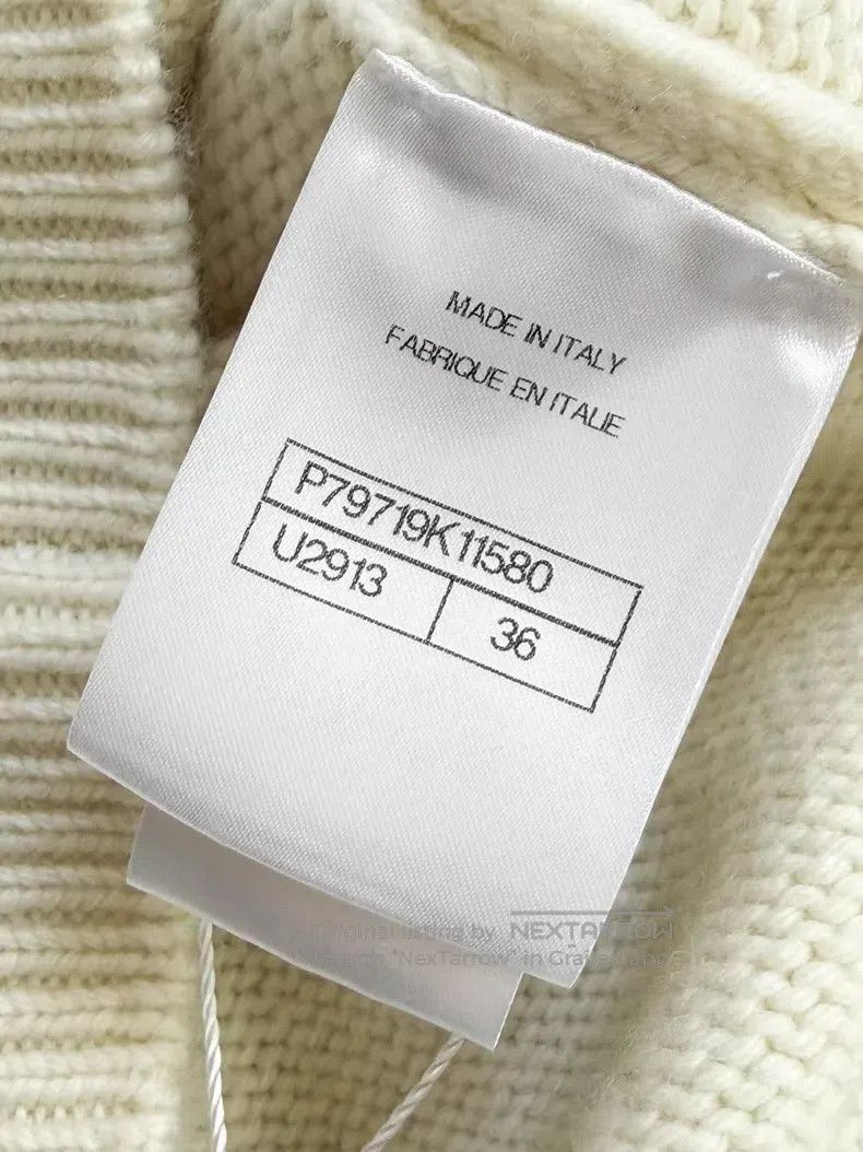 Chanel Chanel Pin black long-sleeved deer pattern long-sleeved kn Size XS / US 0-2 / IT 36-38 - 7 Thumbnail