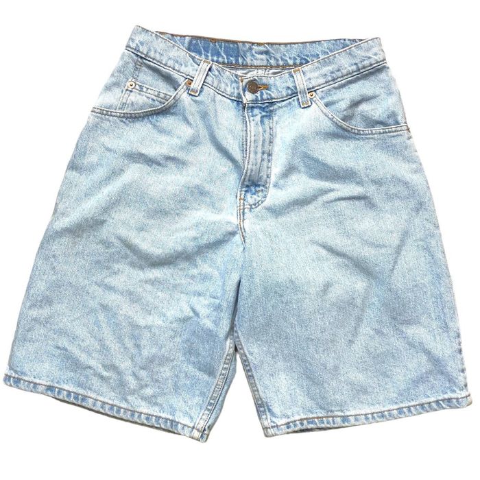 Vintage Levi's White Tab y2k 565 Baggy Denim Jean Shorts | Grailed