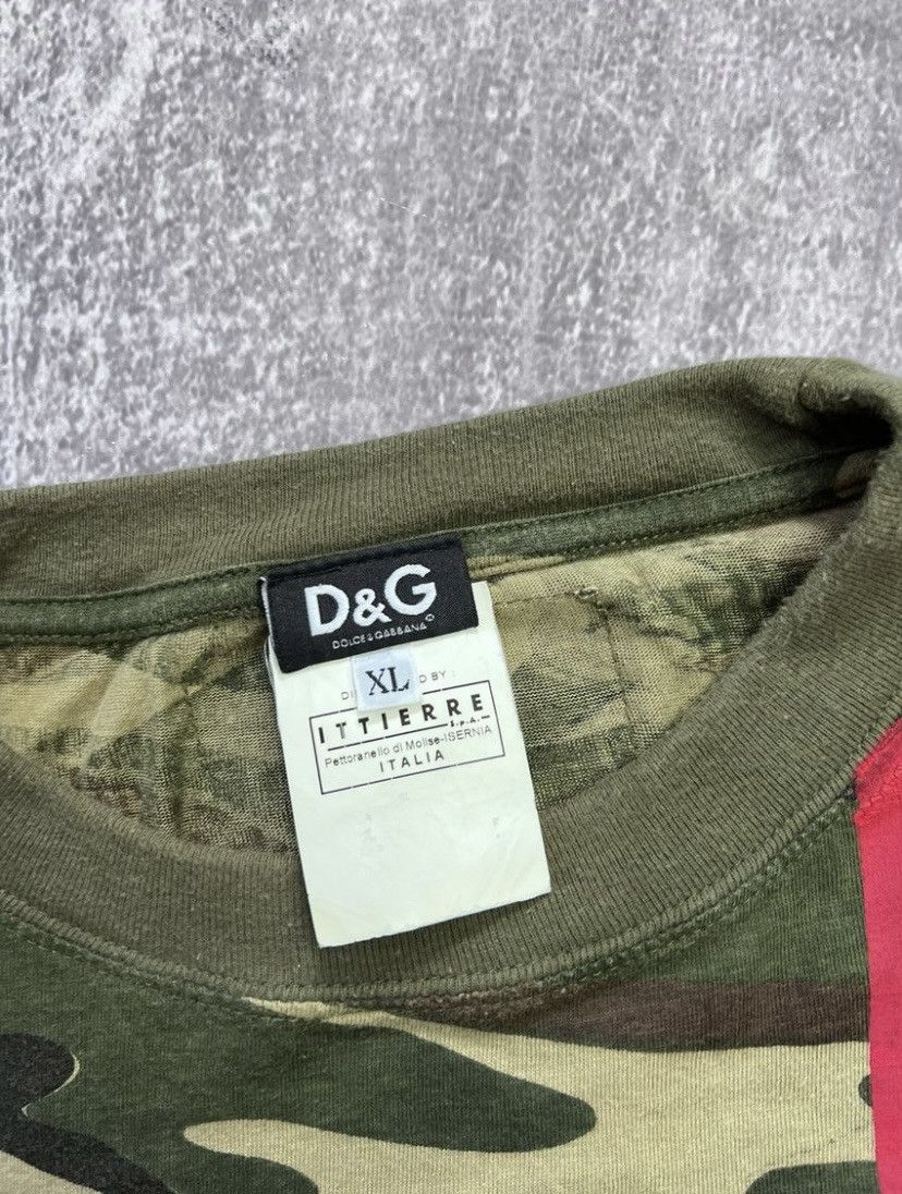 Dolce & Gabbana × Vintage Dolce Gabbana Camo Longsleeve Size US XL / EU 56 / 4 - 5 Thumbnail