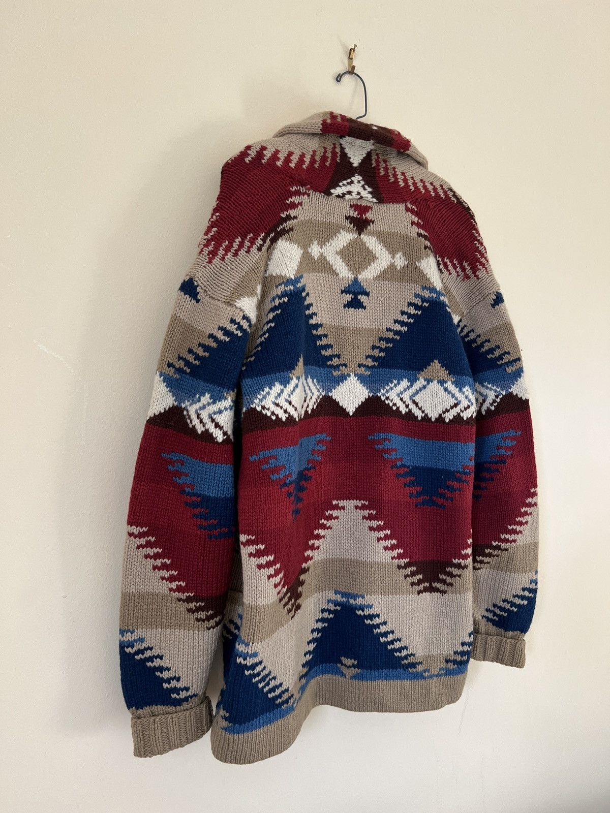 Polo Ralph Lauren Rare❗️Vintage Ralph Lauren Country Hand Knit Sweater Cardigan Size US L / EU 52-54 / 3 - 15 Thumbnail
