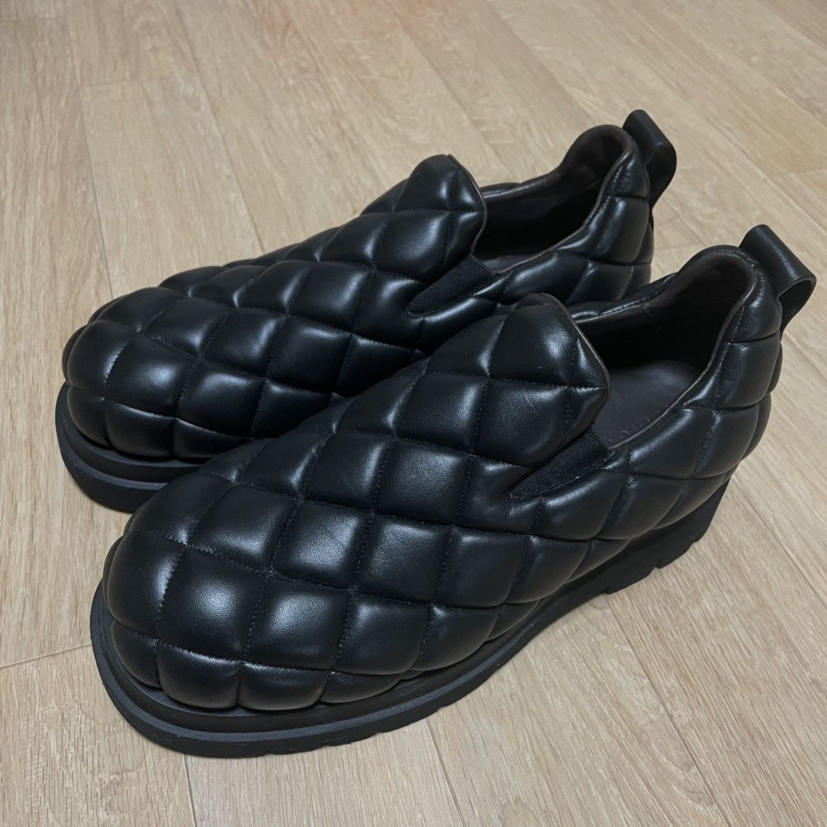 Bottega Veneta [42] Bottega Veneta Quilted Leather Shoes Black
