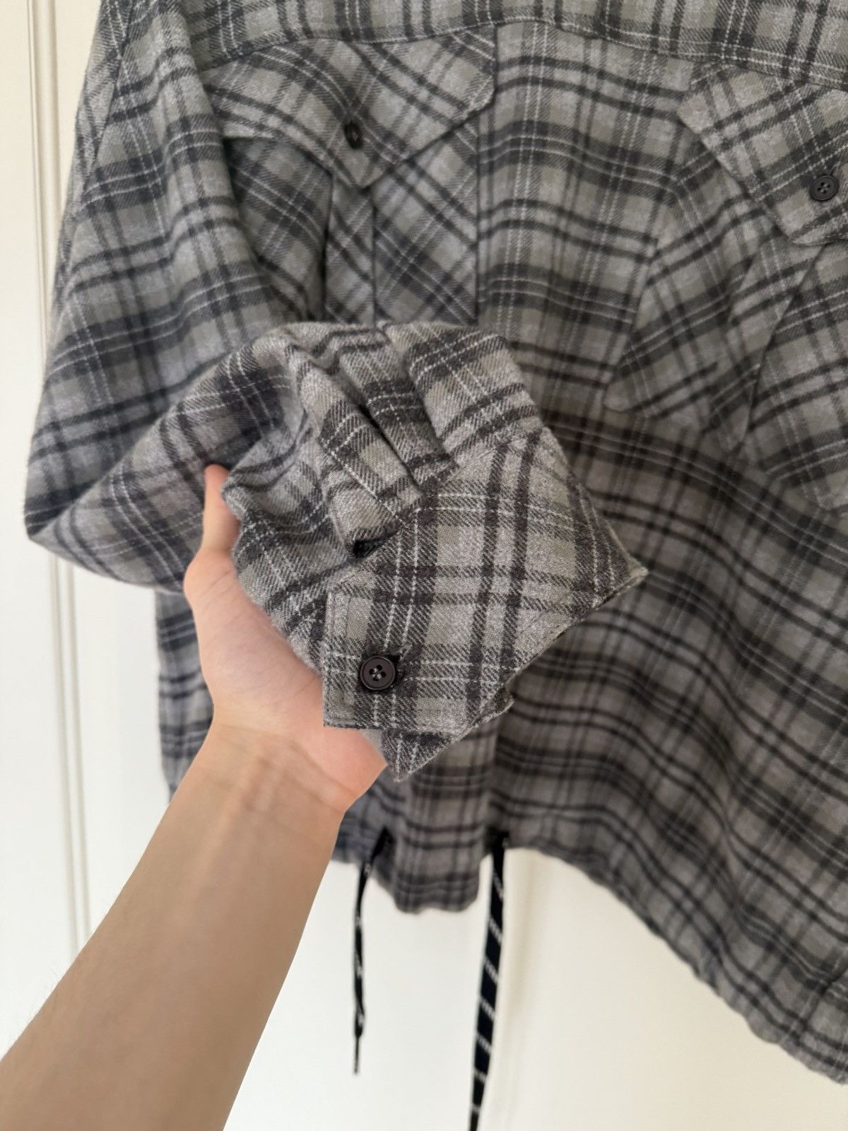 Martine Rose Martine Rose check-pattern hoodie Size US M / EU 48-50 / 2 - 3 Thumbnail