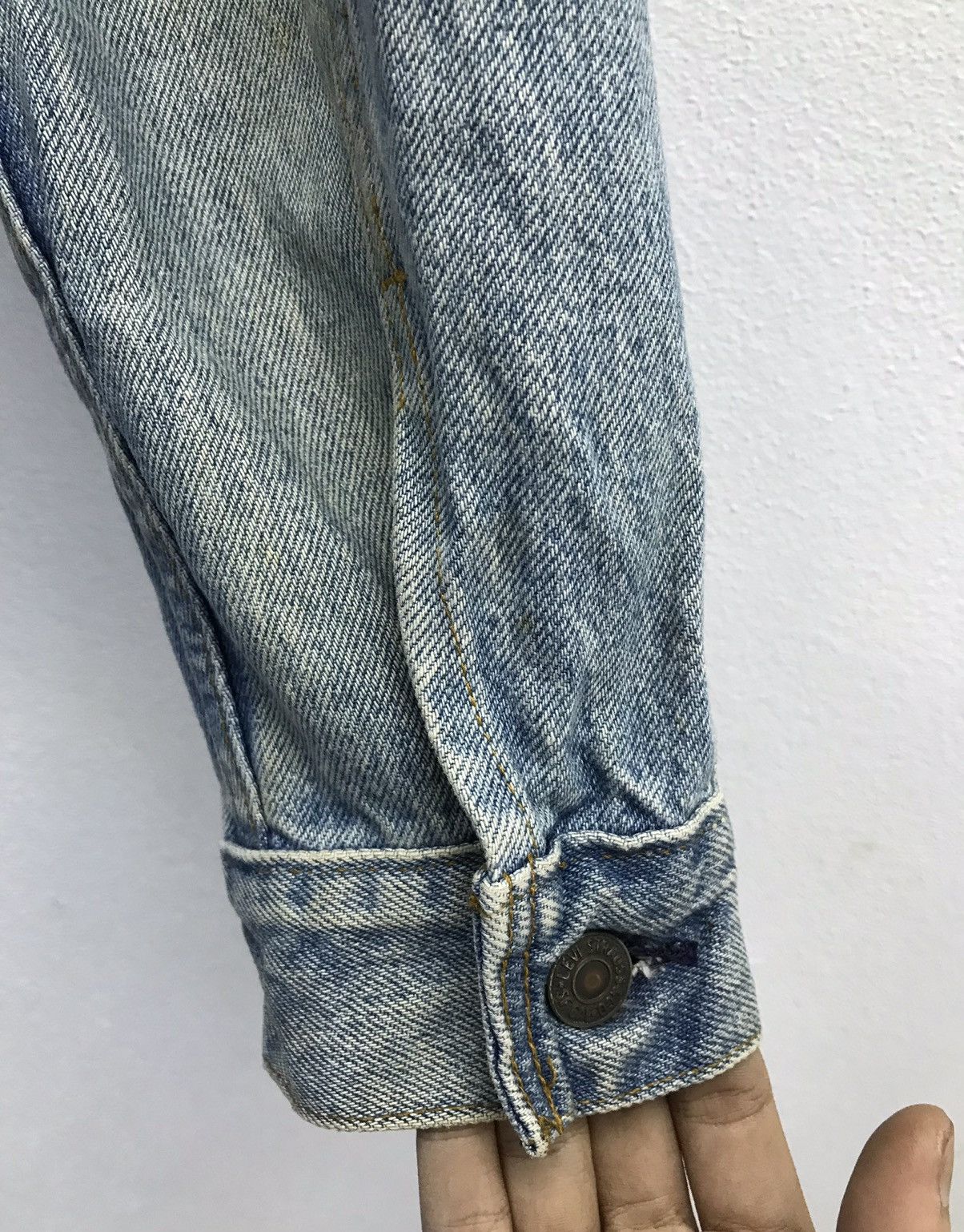 Levi's × Vintage Vintage Levi Strauss&Co Made In Usa Denim Jacket Size US M / EU 48-50 / 2 - 12 Thumbnail