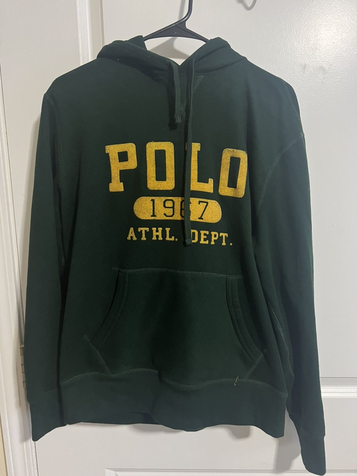 Polo Ralph Lauren Polo Ralph Lauren Athletic Department Hoodie Size US M / EU 48-50 / 2 - 1 Thumbnail