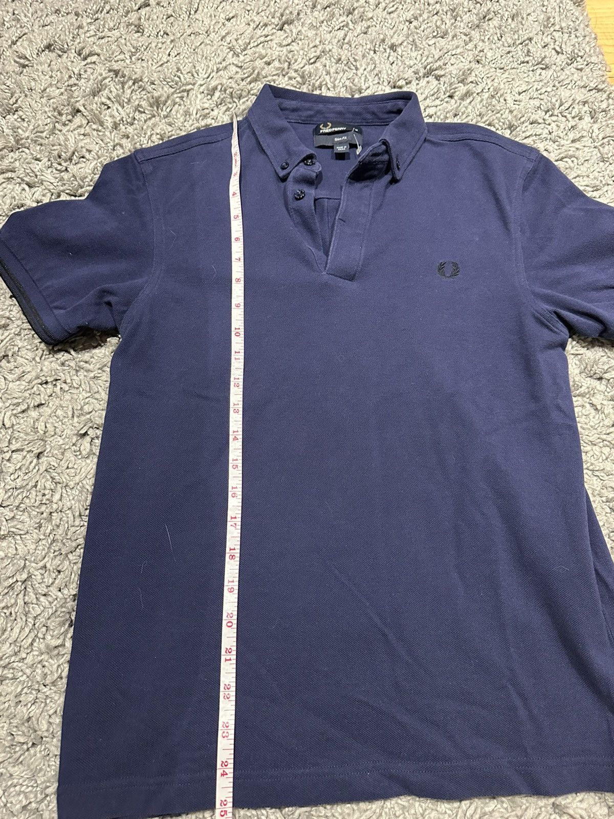 Fred Perry × Vintage Fred Perry Polo Shirt Adult Medium Slim Fit Short Sleeve Size US M / EU 48-50 / 2 - 1 Thumbnail